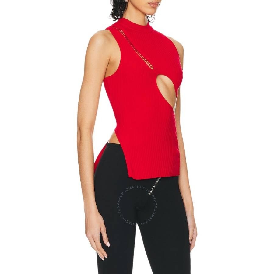 The Attico Cut Detail Sleeveless Top - 2