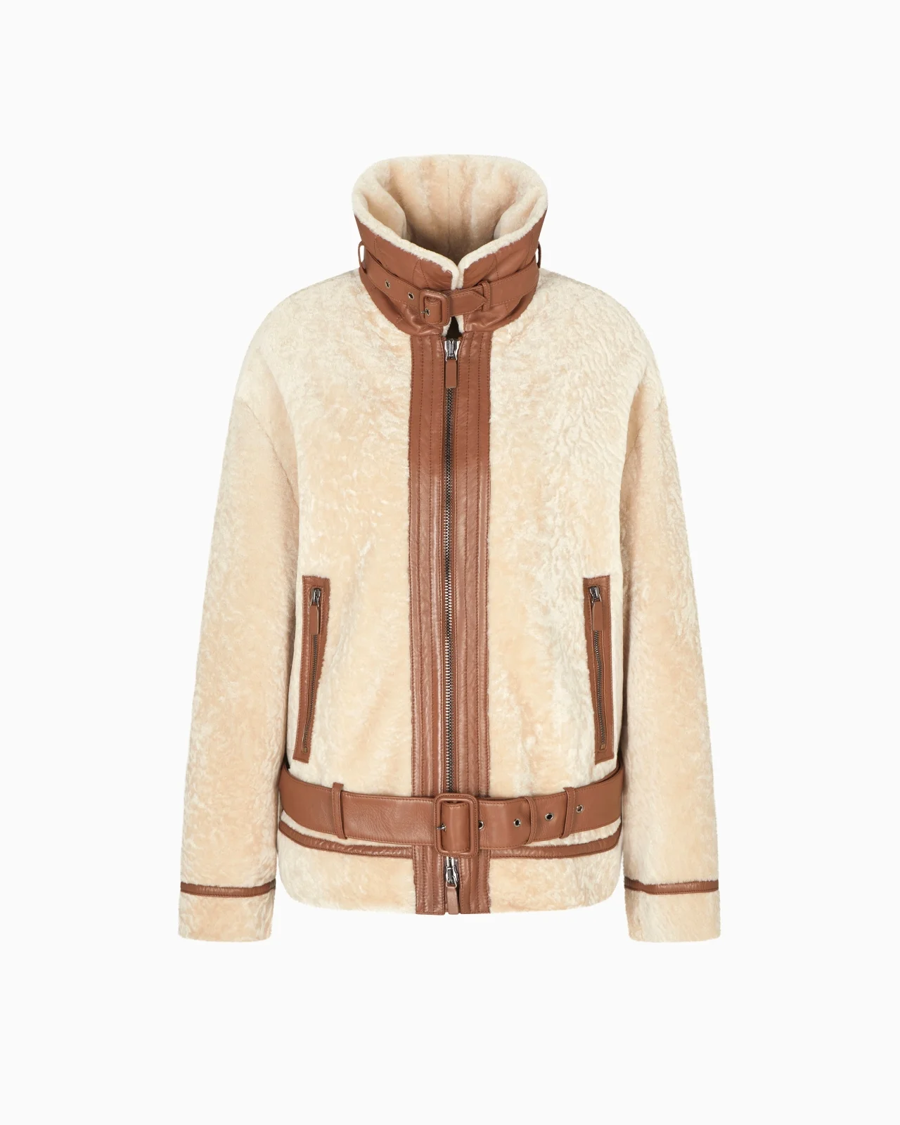 SHEARLING LAMBSKIN BLOUSON - 1