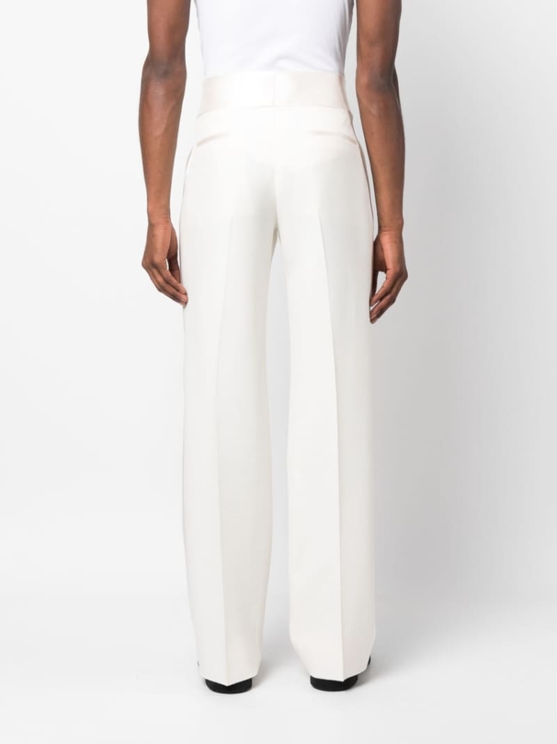 tailored tuxedo trousers - 4