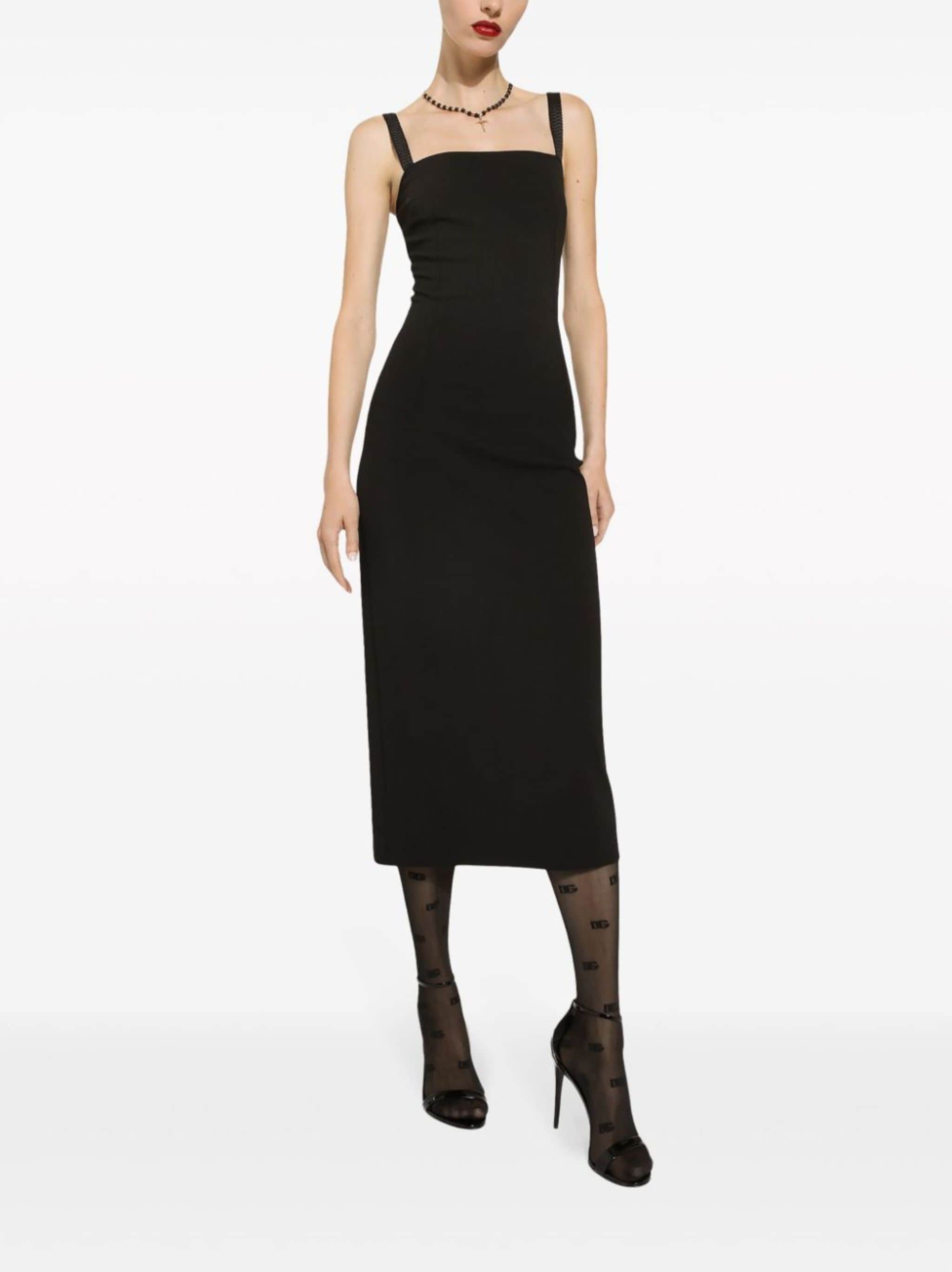 Milano-stitch midi dress - 2