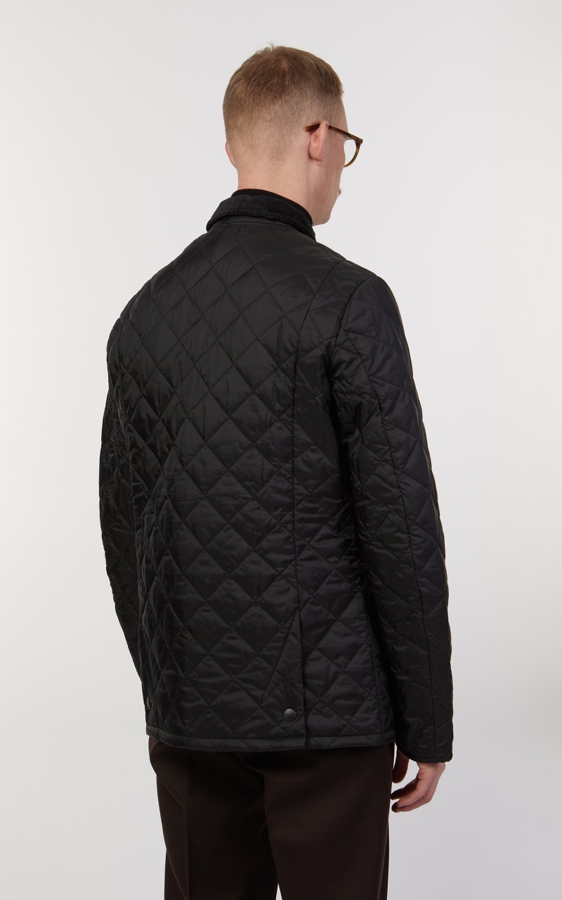 QUILTED JACKET HERITAGE LIDDESDALE BLACK - 6