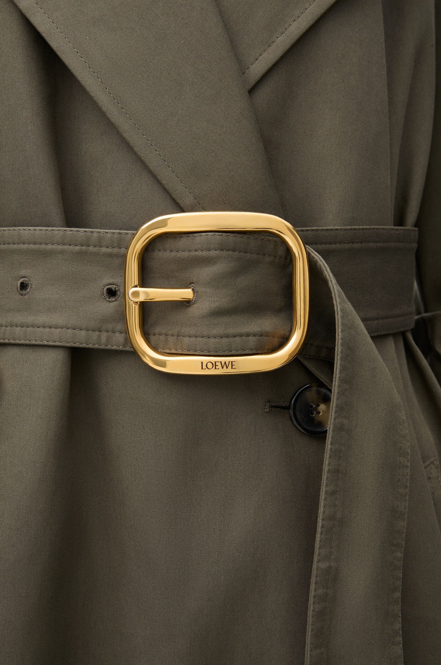 Trench coat in cotton - 4
