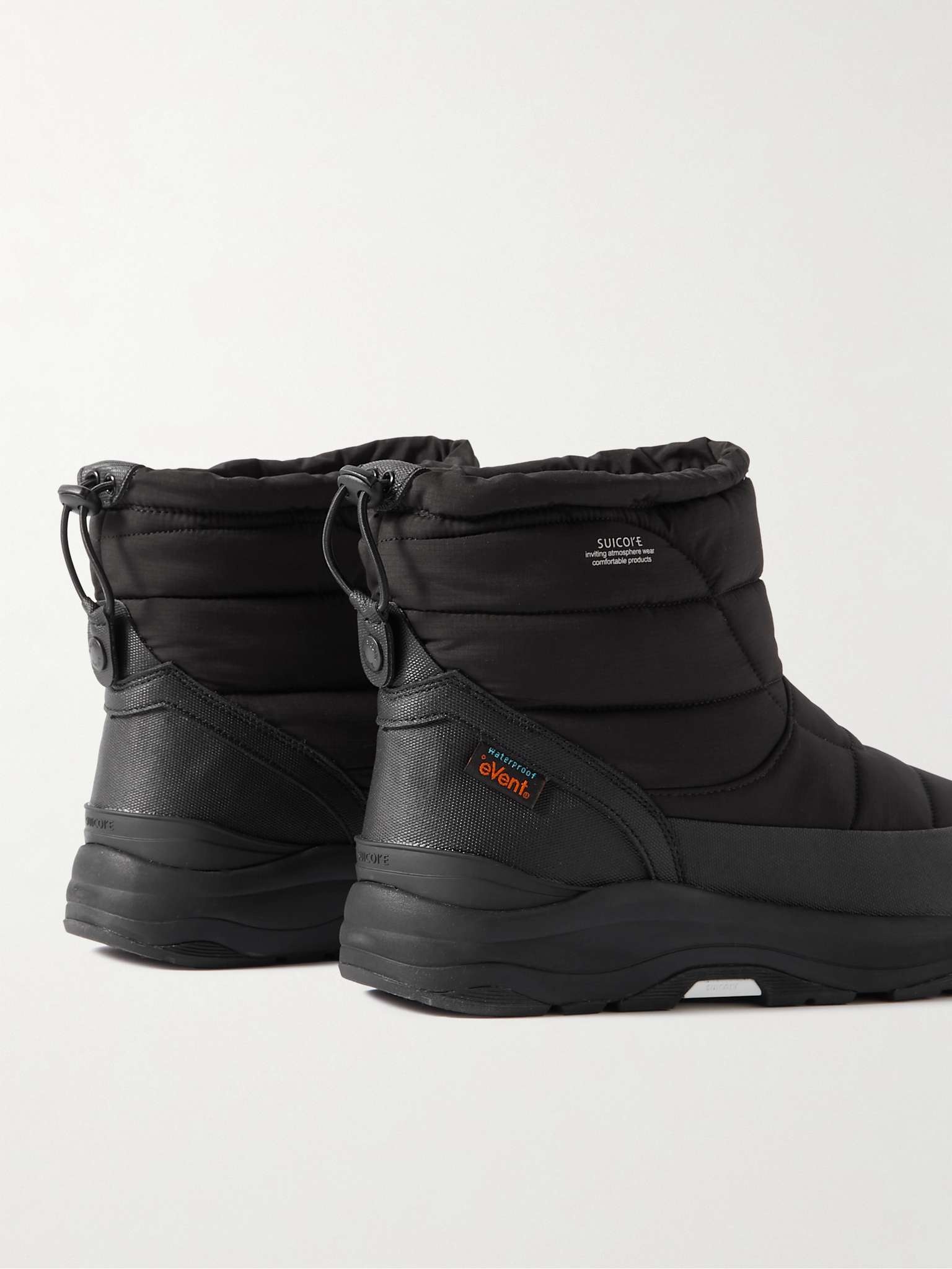 Bower-Evab Rubber-Trimmed Quilted Shell Boots - 5