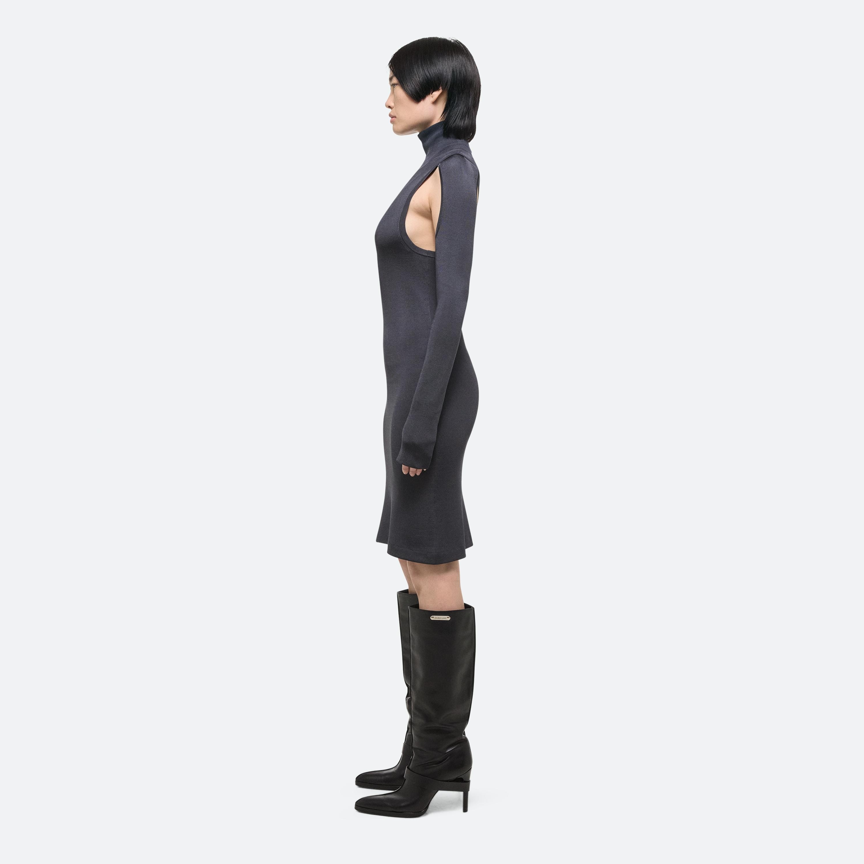 AIR TURTLENECK DRESS - 4