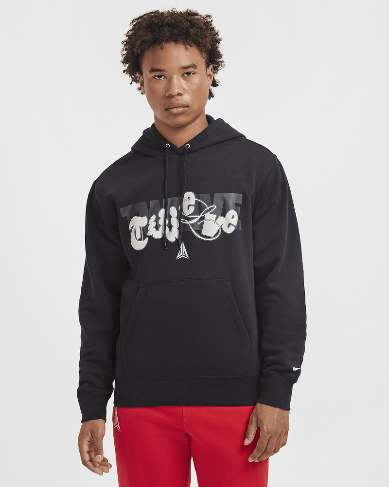 Ja Men's Fleece Basketball Hoodie 1