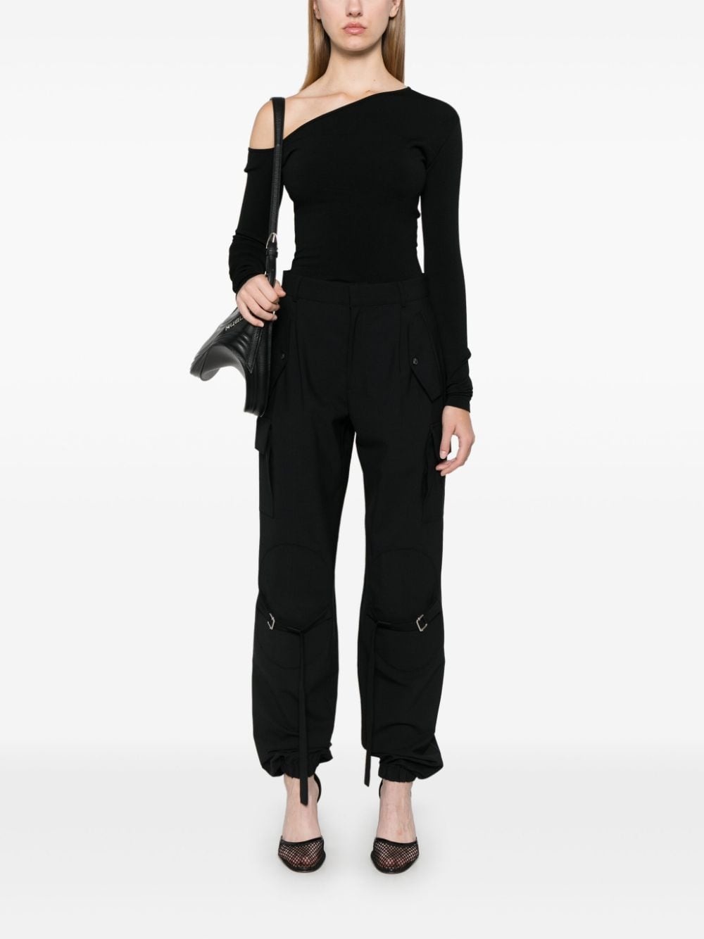 tapered cargo trousers - 2