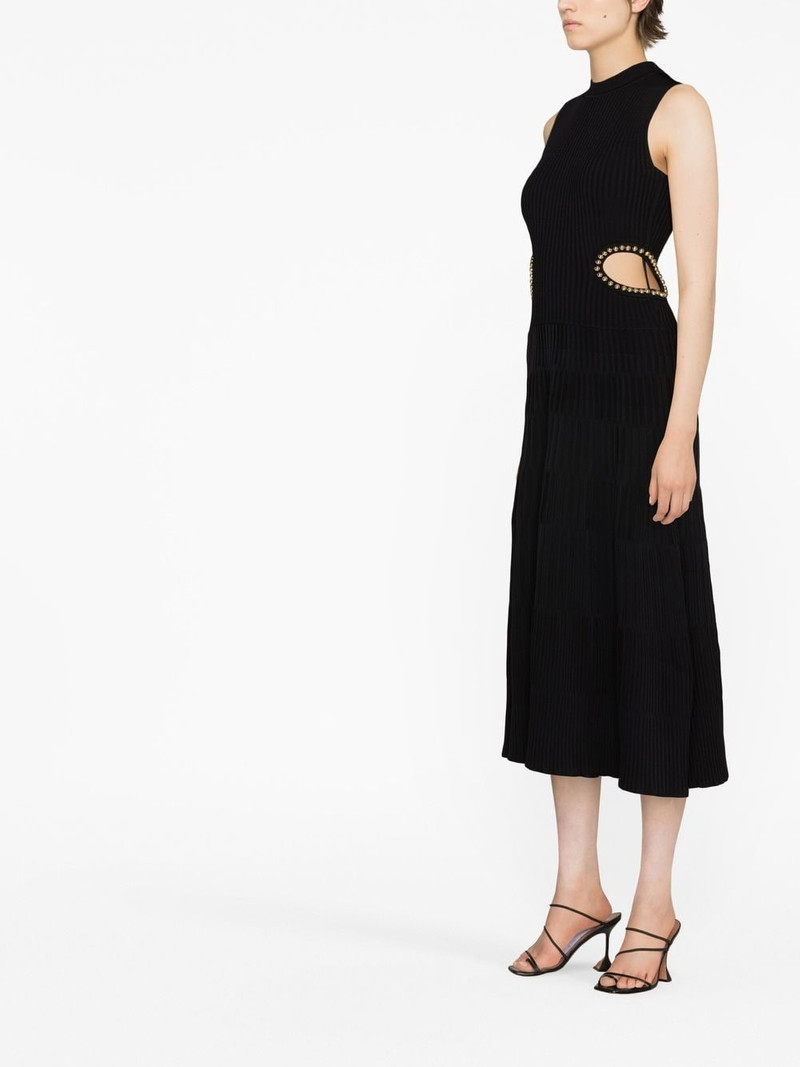 cut-out knitted dress 3