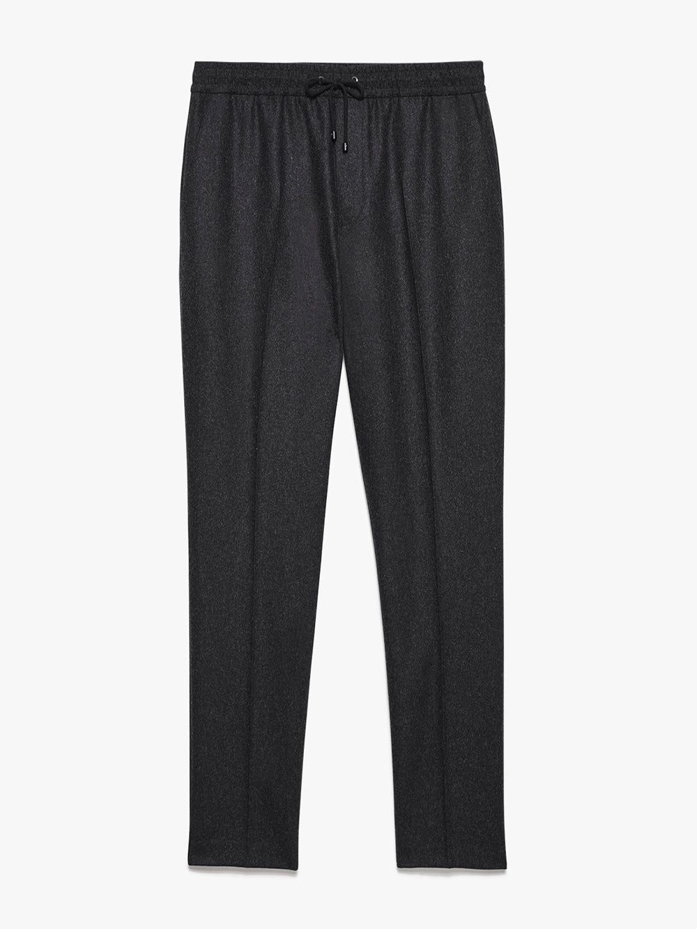 Modern Flannel Travel Pant in Charcoal Grey - 1