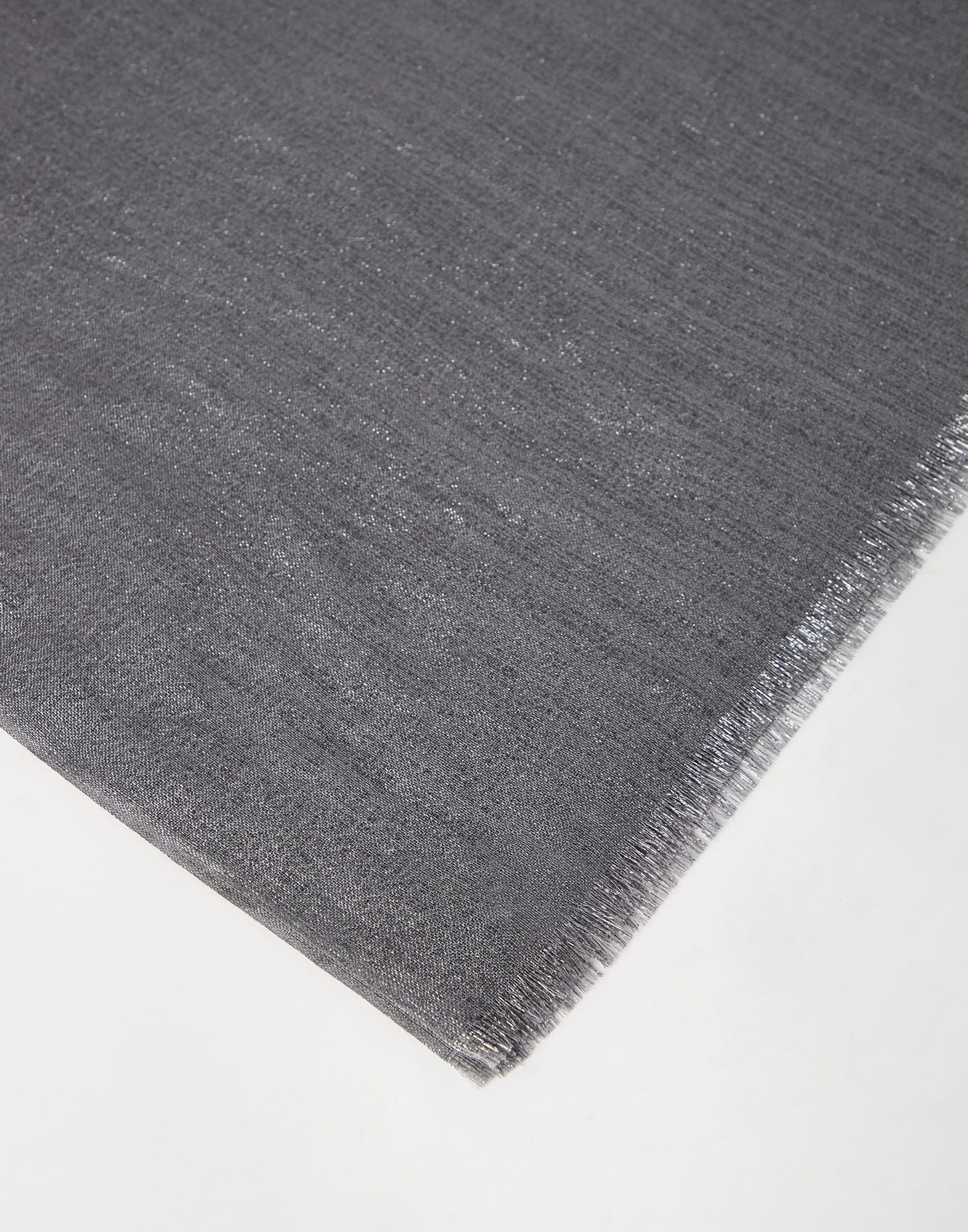 Cashmere and silk sparkling scarf - 2