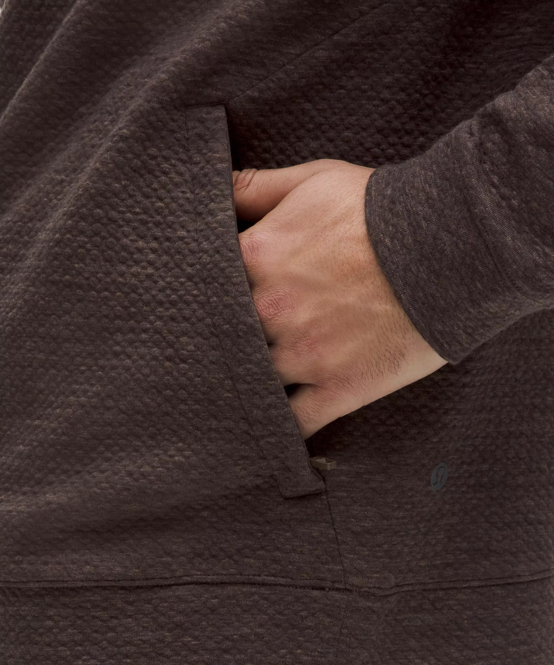 Textured Double-Knit Cotton Hoodie - 5