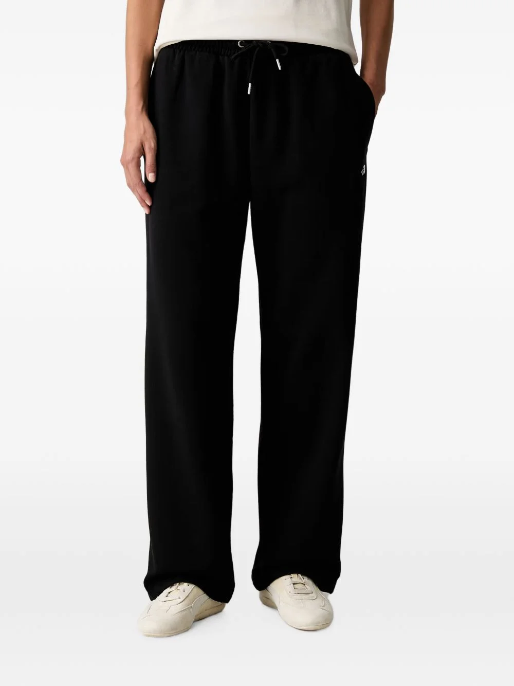 Essential logo-embroidered drawstring track pants - 1