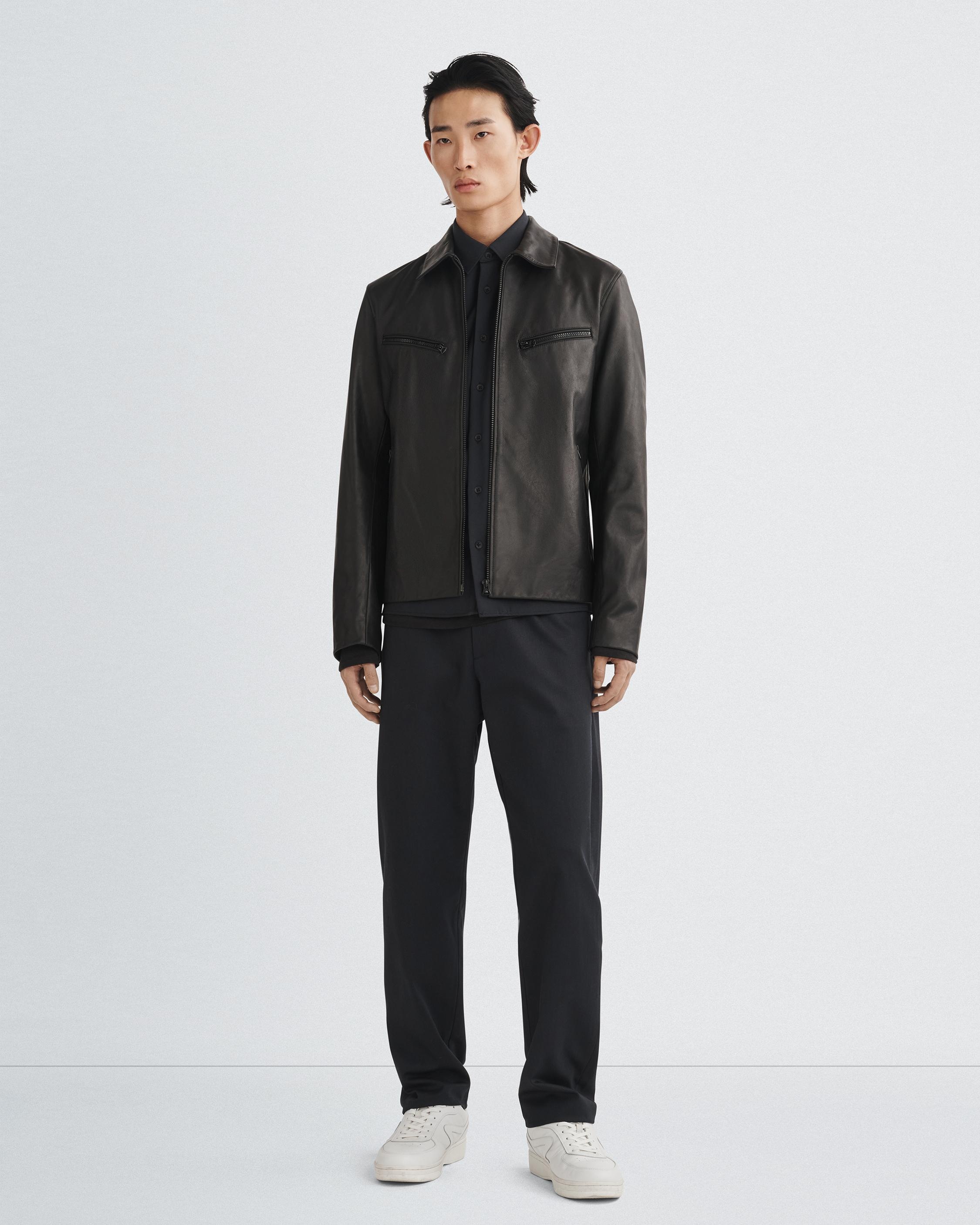 Oliver Leather Biker Jacket
Relaxed Fit - 3