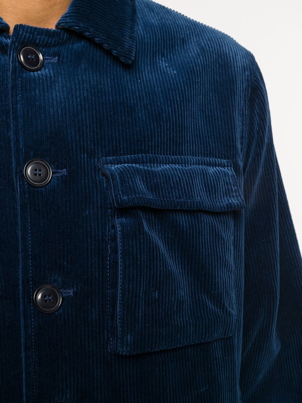 buttoned corduroy jacket - 5