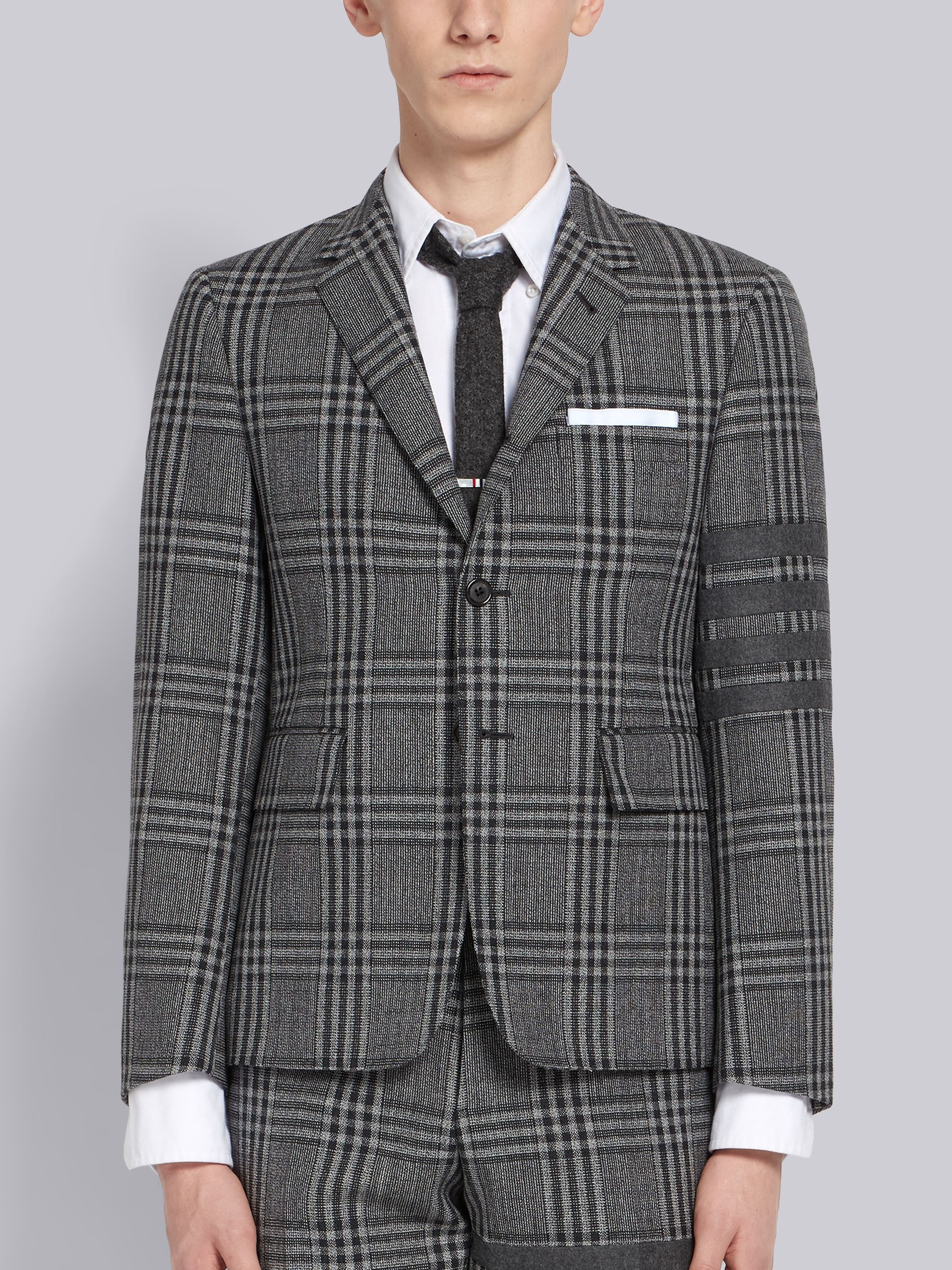 4-bar Prince Of Wales Sport Coat - 1