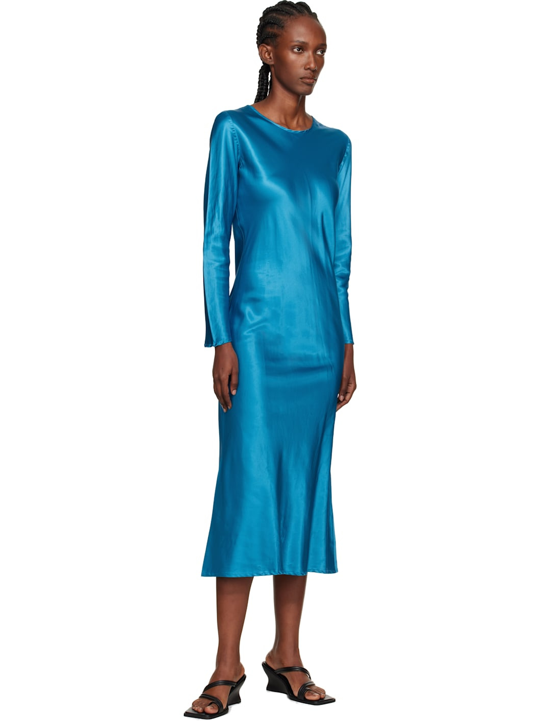 Blue Dydine Maxi Dress - 4