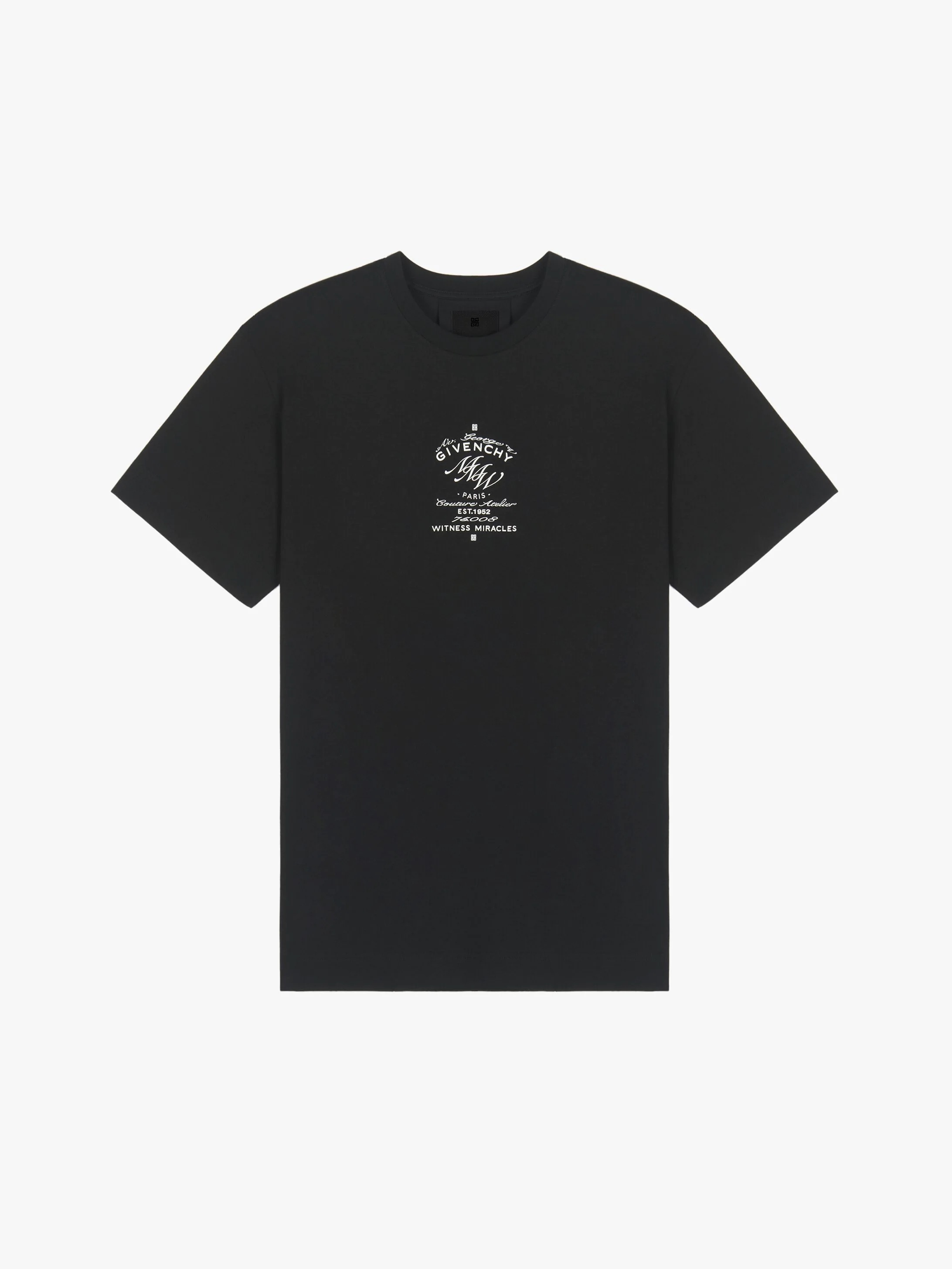 GIVENCHY MMW PRINTED SLIM FIT T-SHIRT - 1