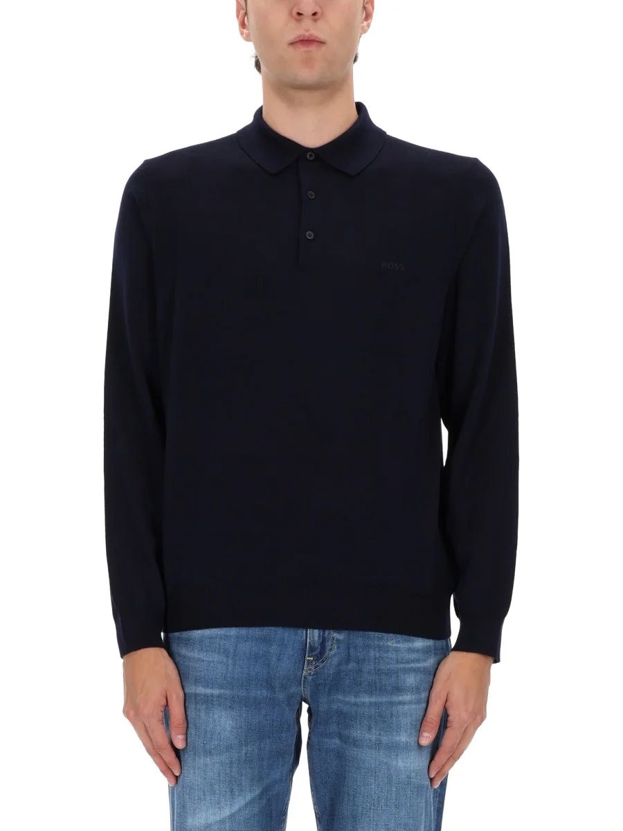 WOOL BONO-L POLO SHIRT - 1