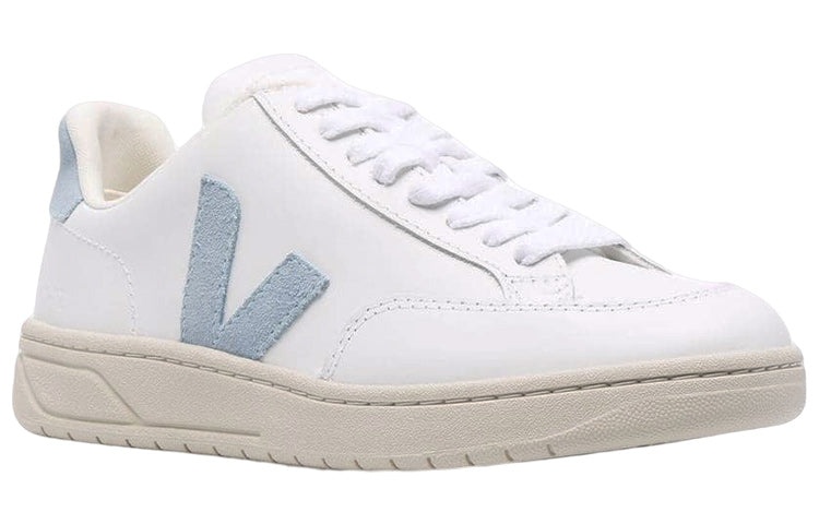 Veja V-12 Leather 'Extra White Steel' XD0202787A - 2