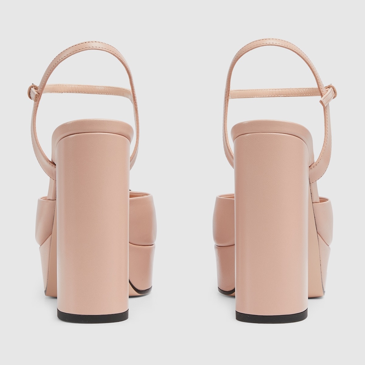 Women's platform pump with Double G - 4