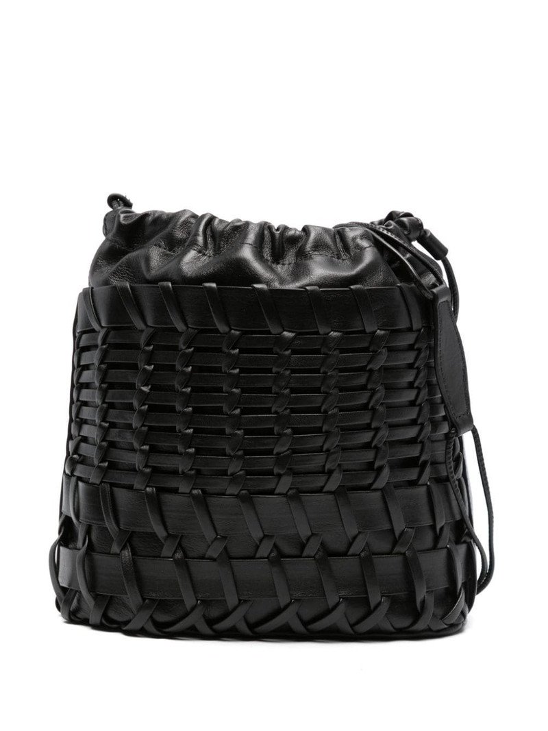 HEREU Trena leather bucket bag outlook