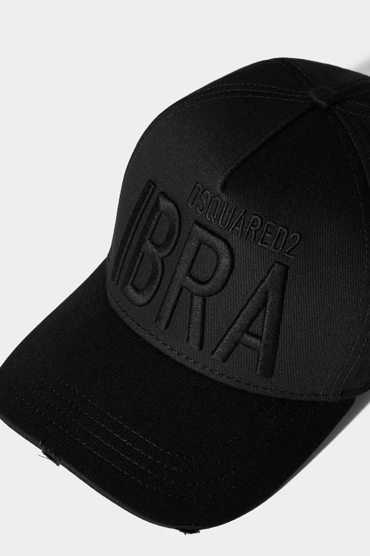 IBRA BLACK ON BLACK BASEBALL CAP - 5