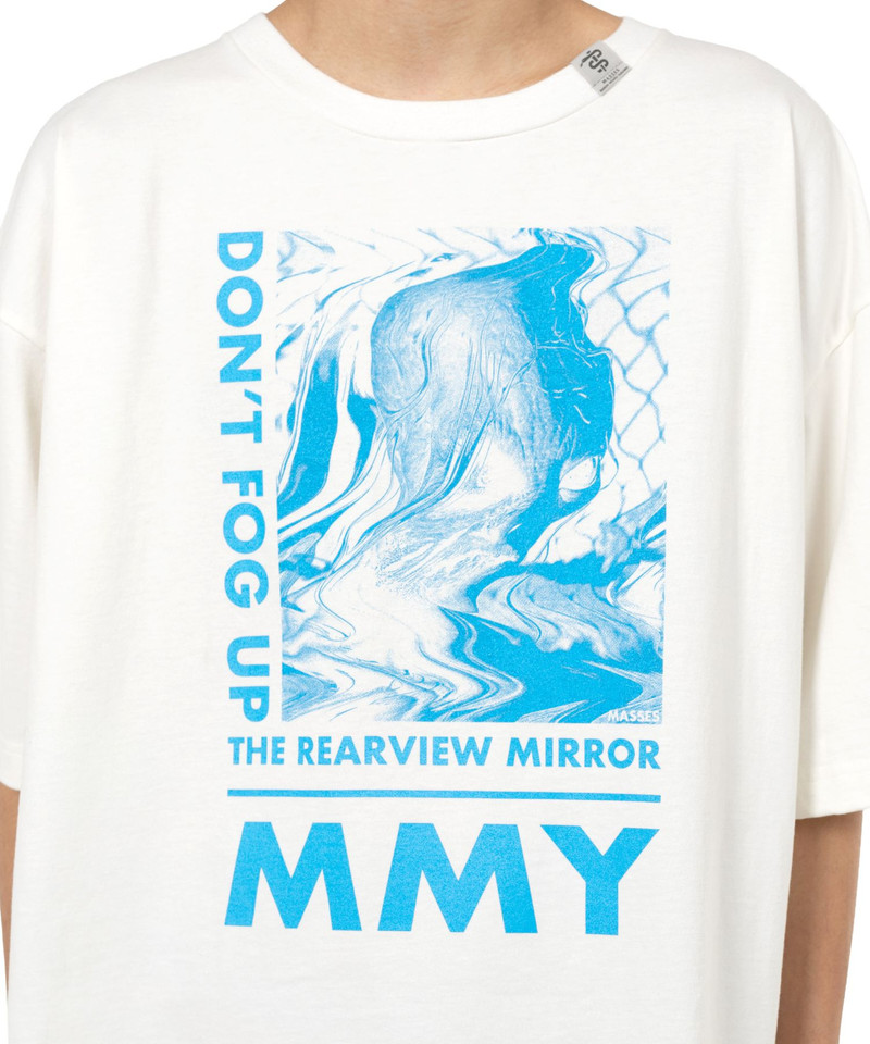 "MASSES x MMY" Don't Fog Up Print T-shirt 7