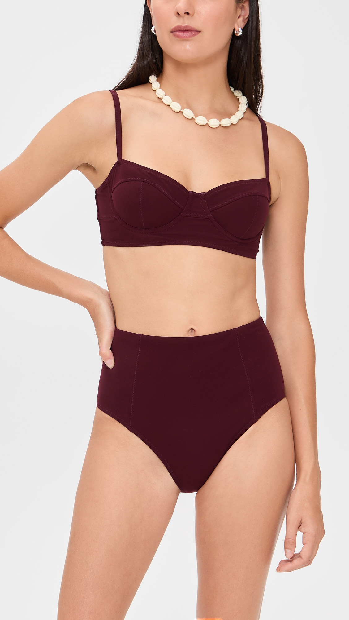 Zahara High Waisted Bikini Bottoms - 3