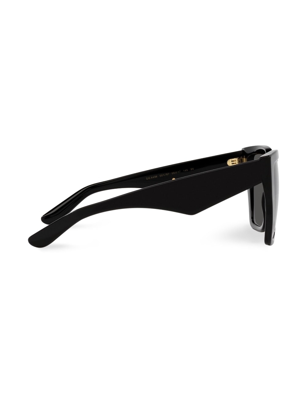 square-frame logo-arm sunglasses - 5