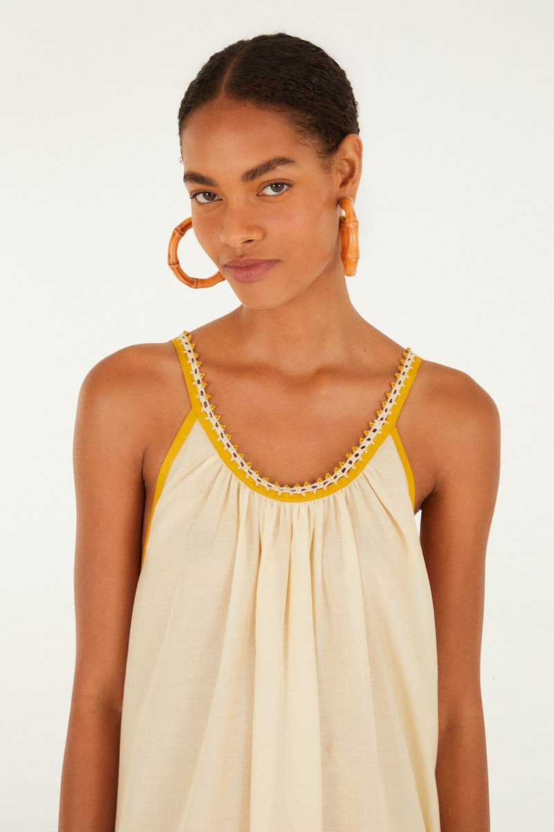 FARM RIO Light Blush Hilo Stripes Maxi Dress outlook