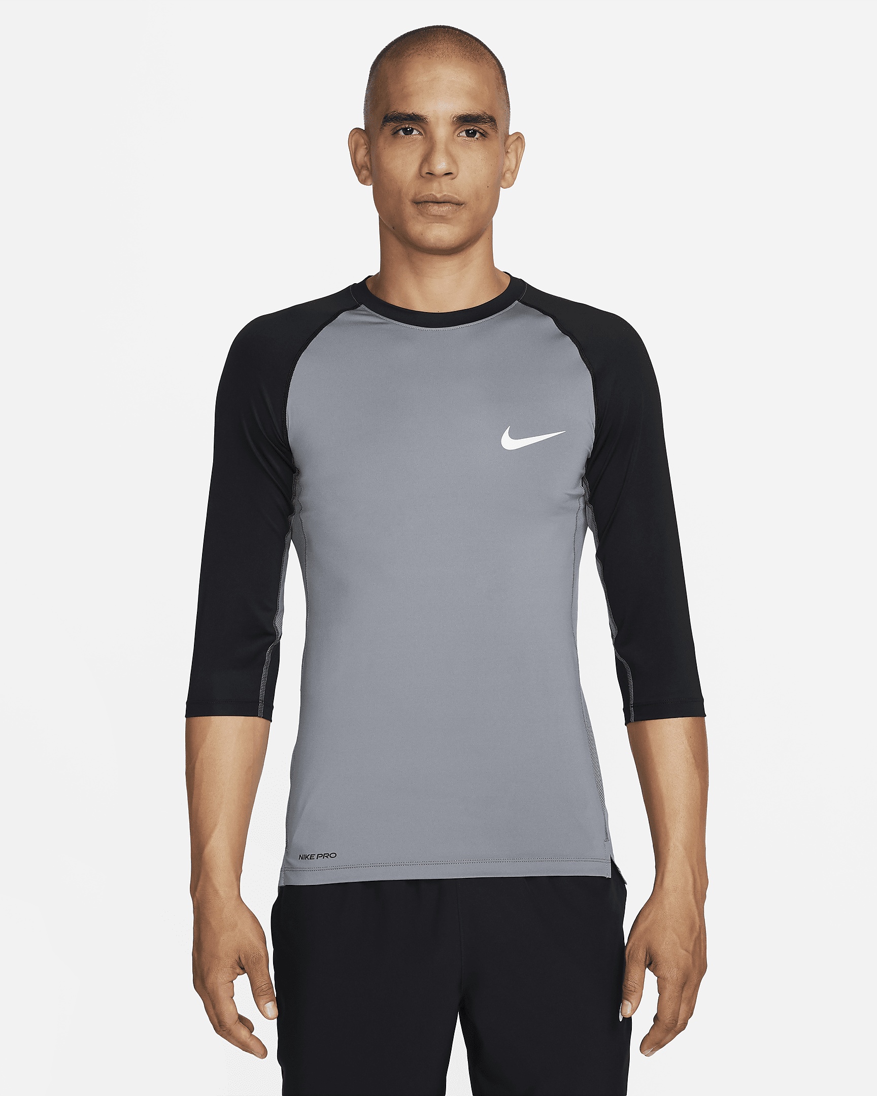 Nike Men's Dri-FIT 3/4-Length Sleeve Baseball Top - 1