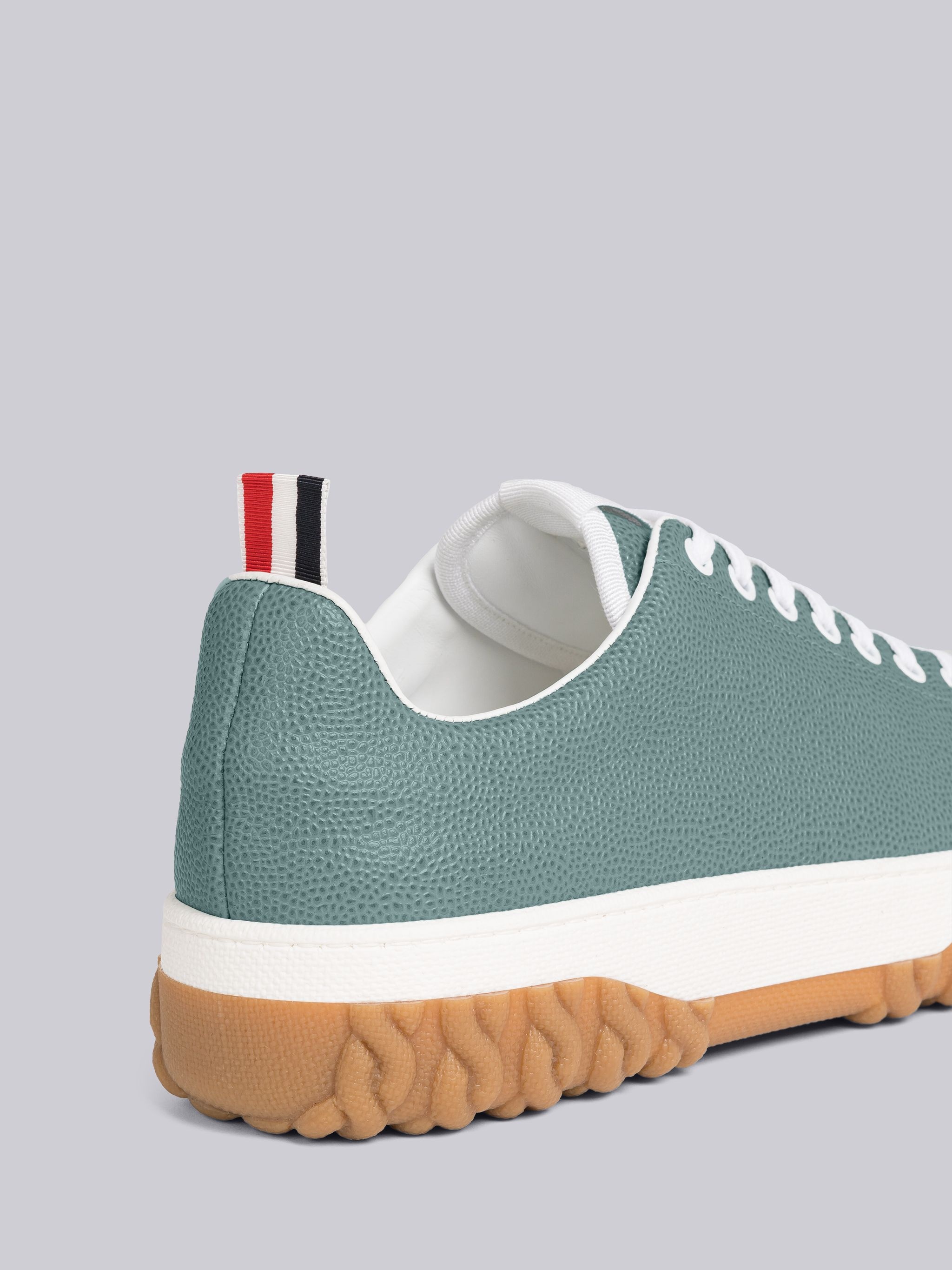 Court pebble-grain sneakers - 3