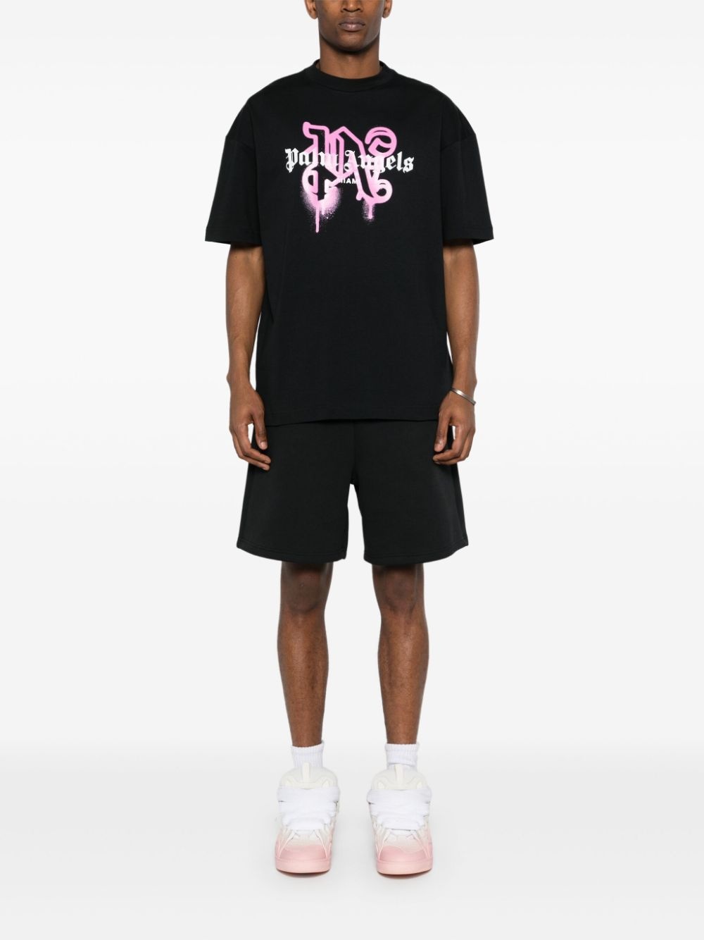 Miami Monogram Spray-print T-shirt - 2