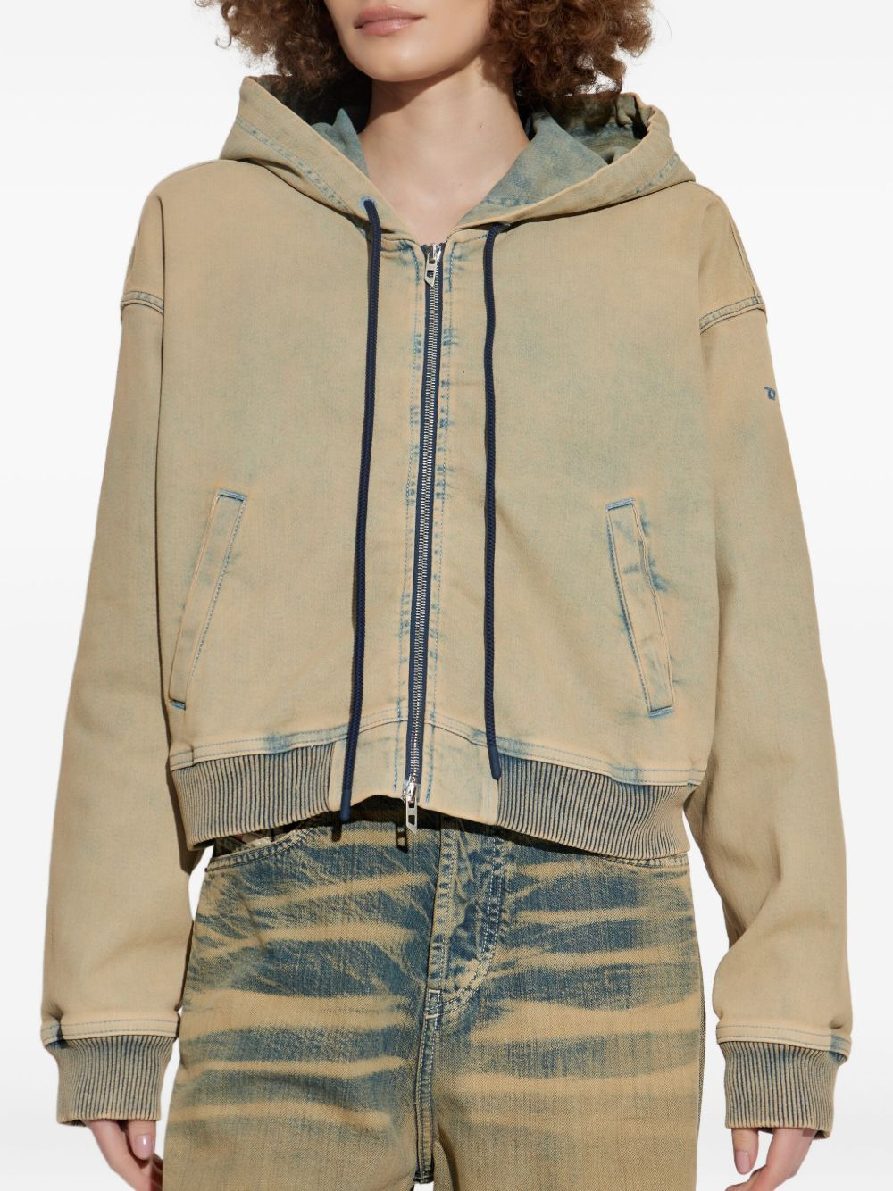 zip-up hoodie - 3