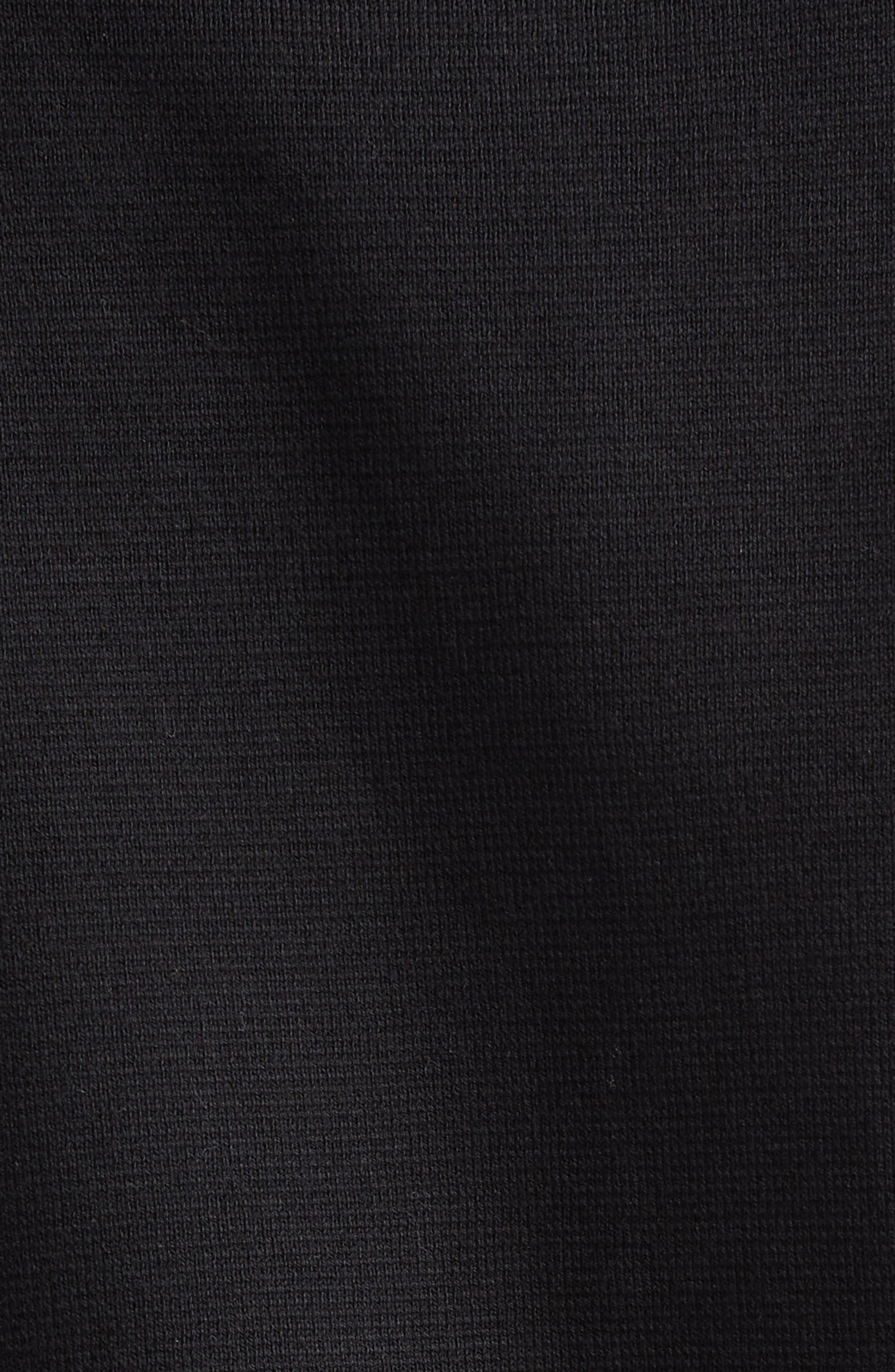 Moncler Merino Wool Polo in Black at Nordstrom - 6