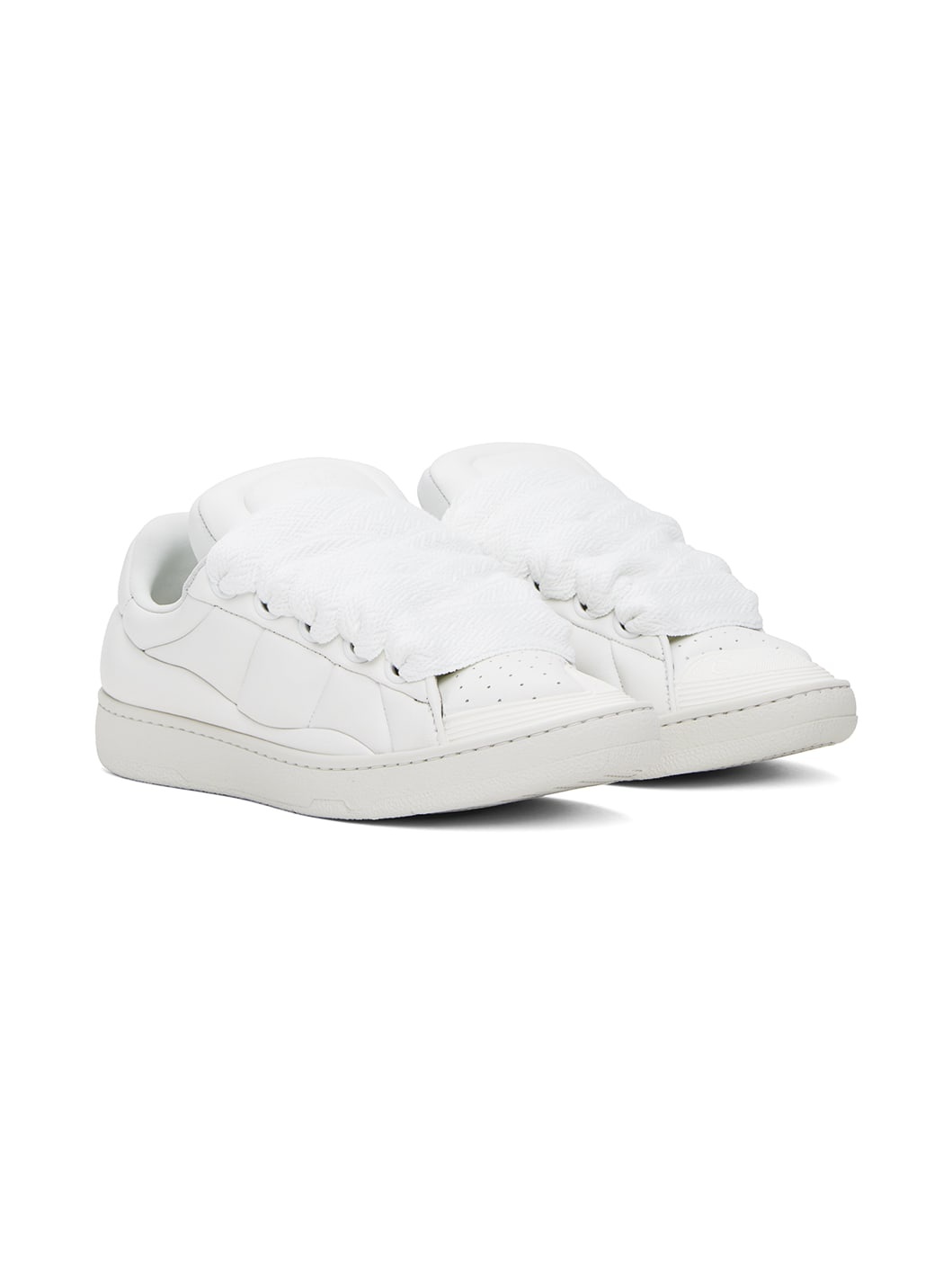 White Curb XL Sneakers - 4