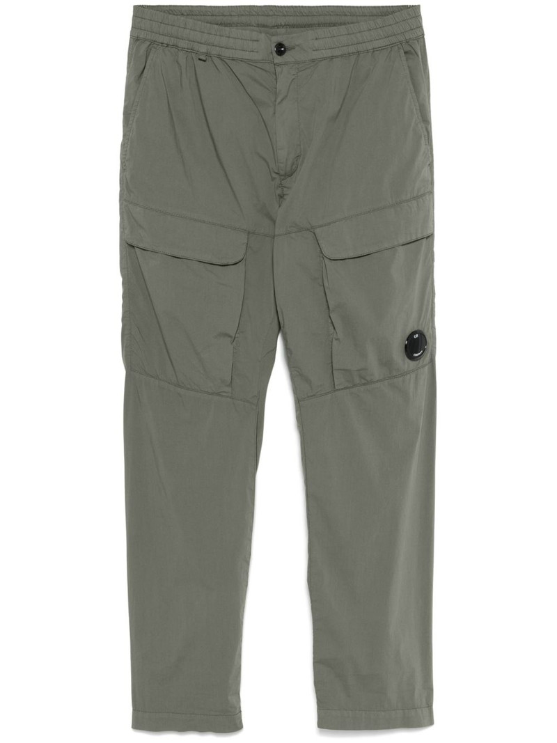 Lens-detail cargo trousers 1