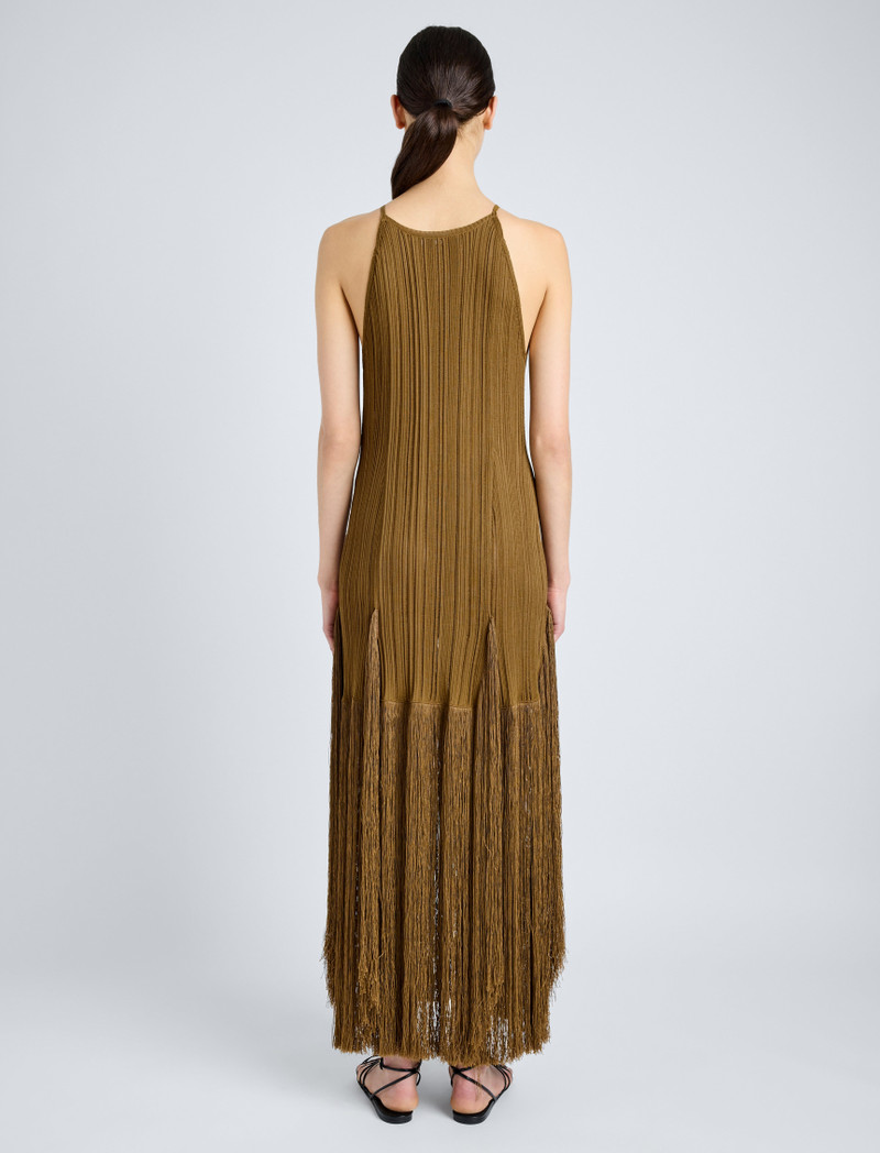 Everly 드레스 에 Viscose Fringe Knit 4
