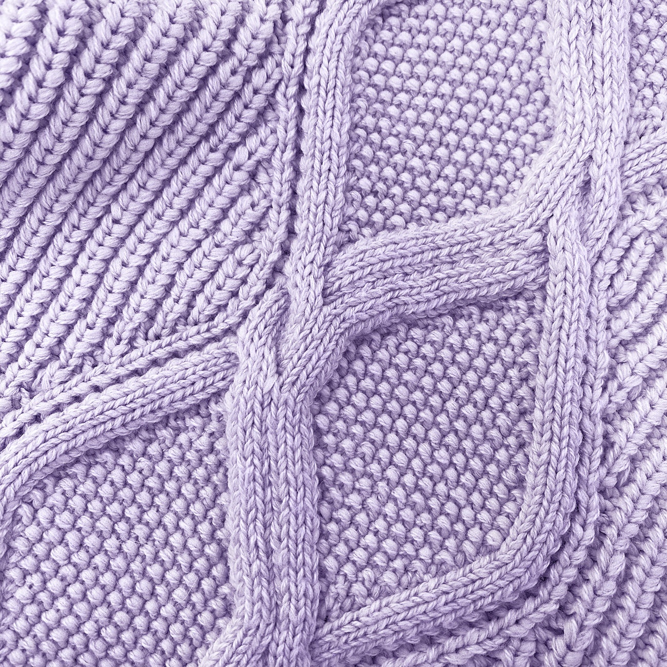 Lilac Knit Cardigan - 6