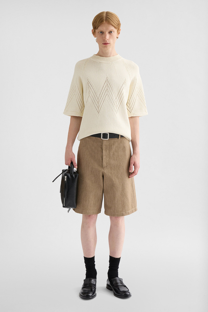 Jil Sander Cotton Pointelle T-Shirt outlook