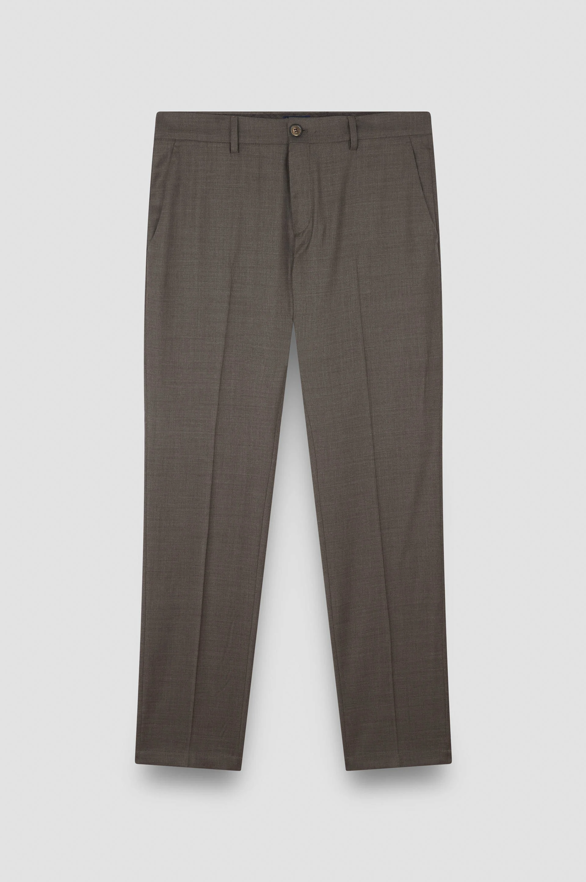 WOOL CHINO TROUSERS - 1