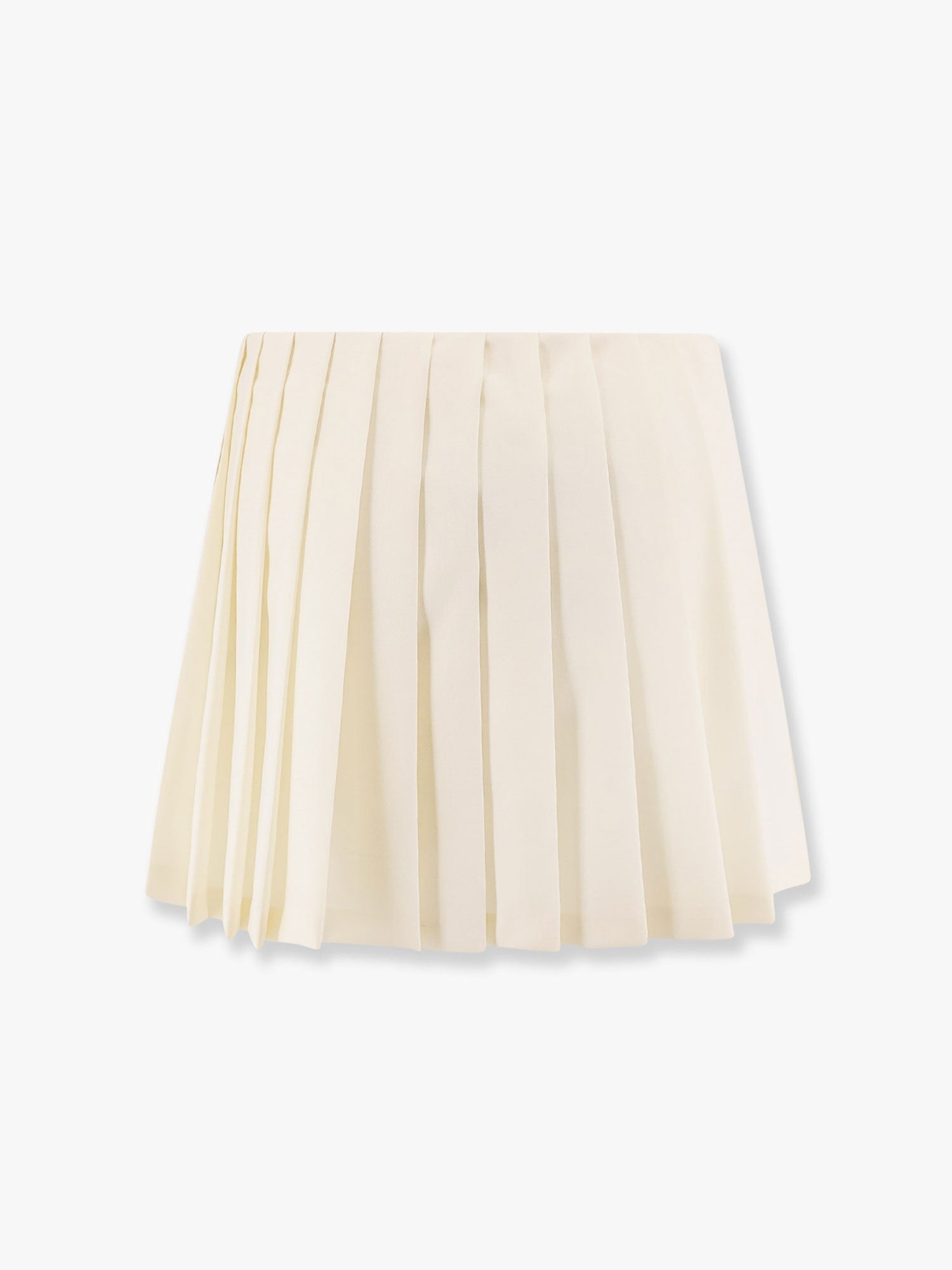 スカート MIU MIU Plisse wool and mohair skirt Miu Miu Plissé wool and mohair skirt | worldclassfashion