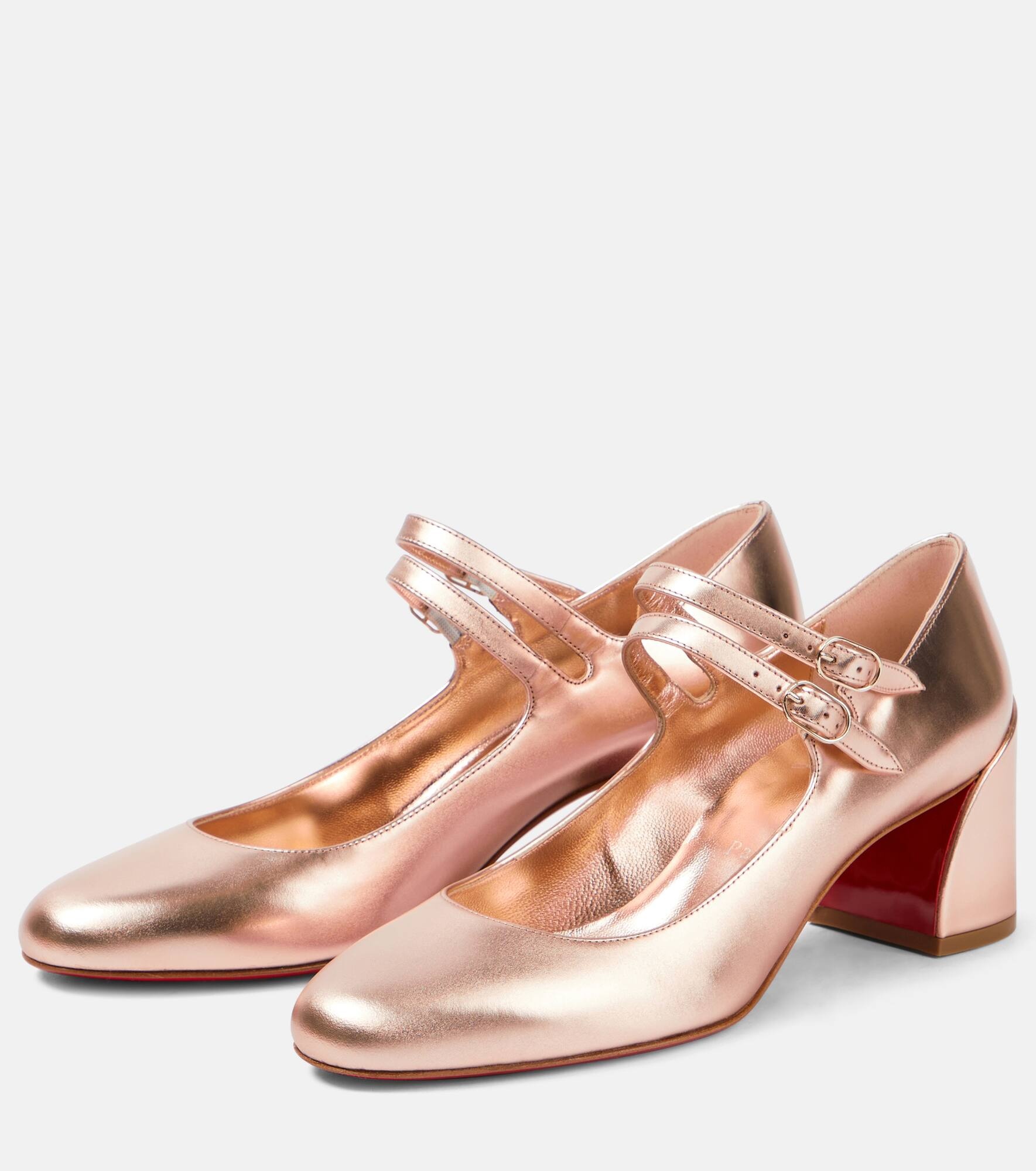Miss Jane leather Mary Jane pumps - 5