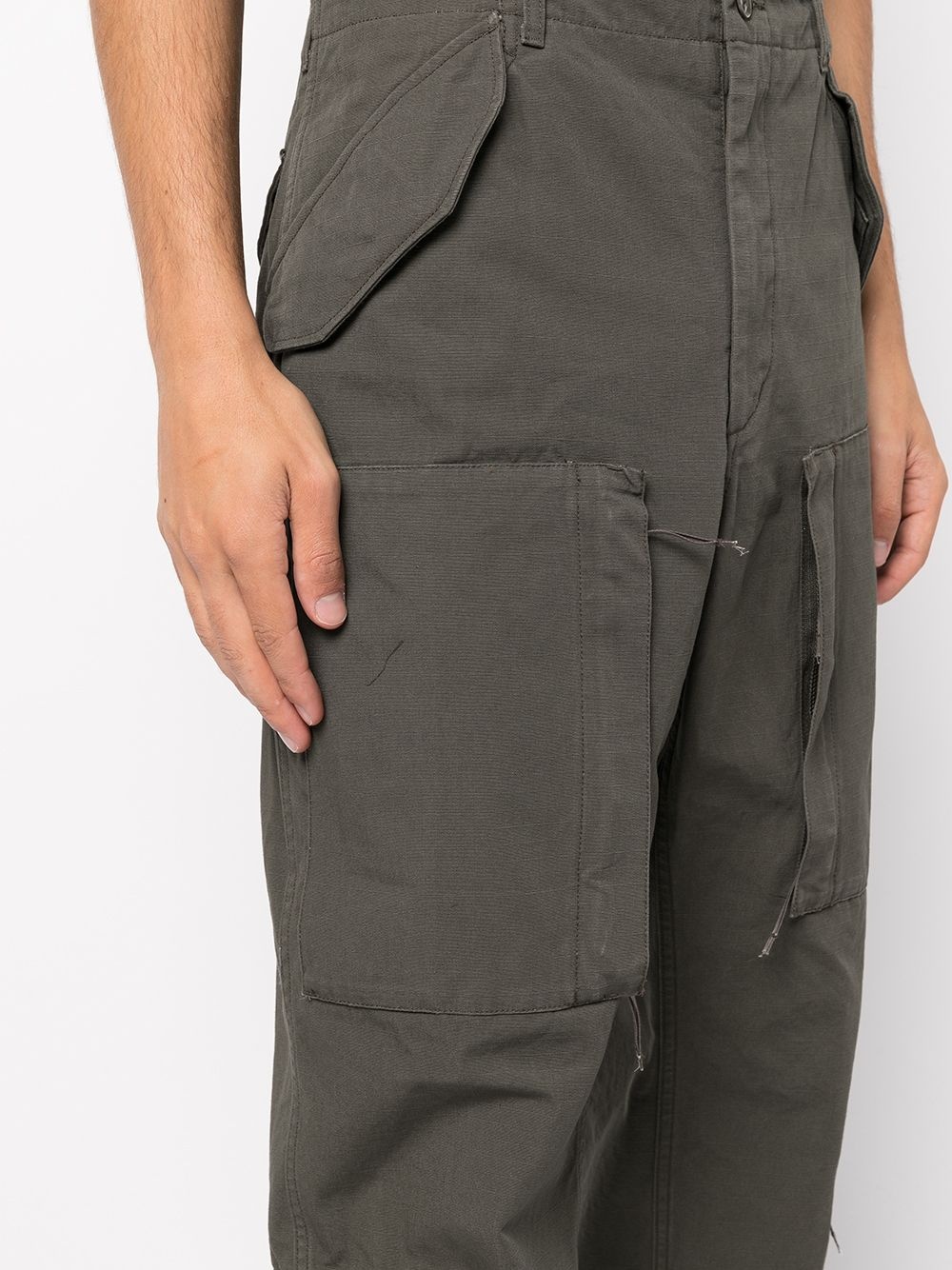 Aircrew straight-leg cotton trousers - 5