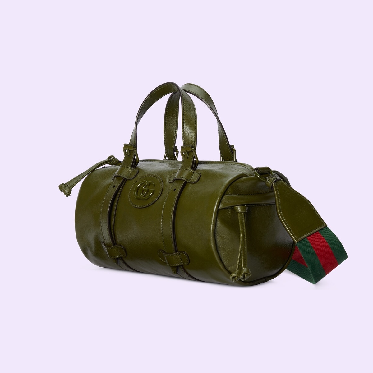 Small duffle bag with tonal Double G - 2