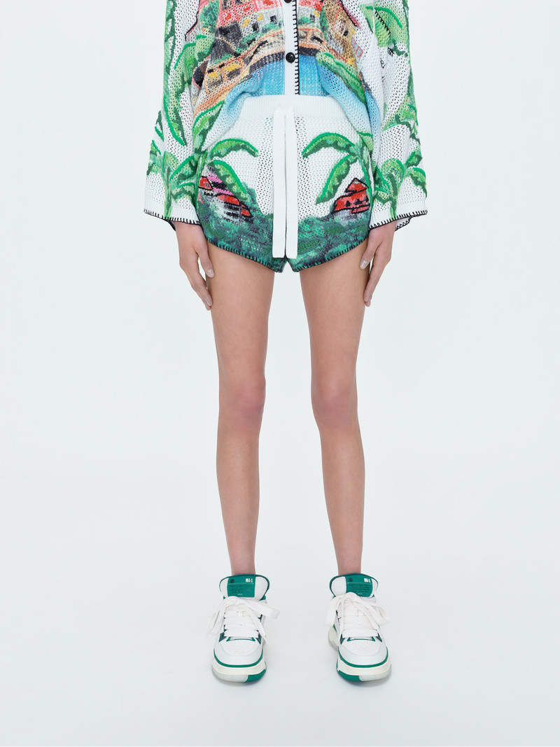 AMIRI EDEN ROCK CROCHET SHORTS outlook