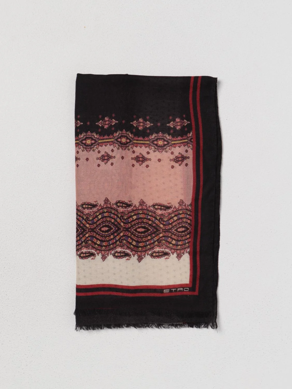 Etro scarf in wool and cashmere blend - 1