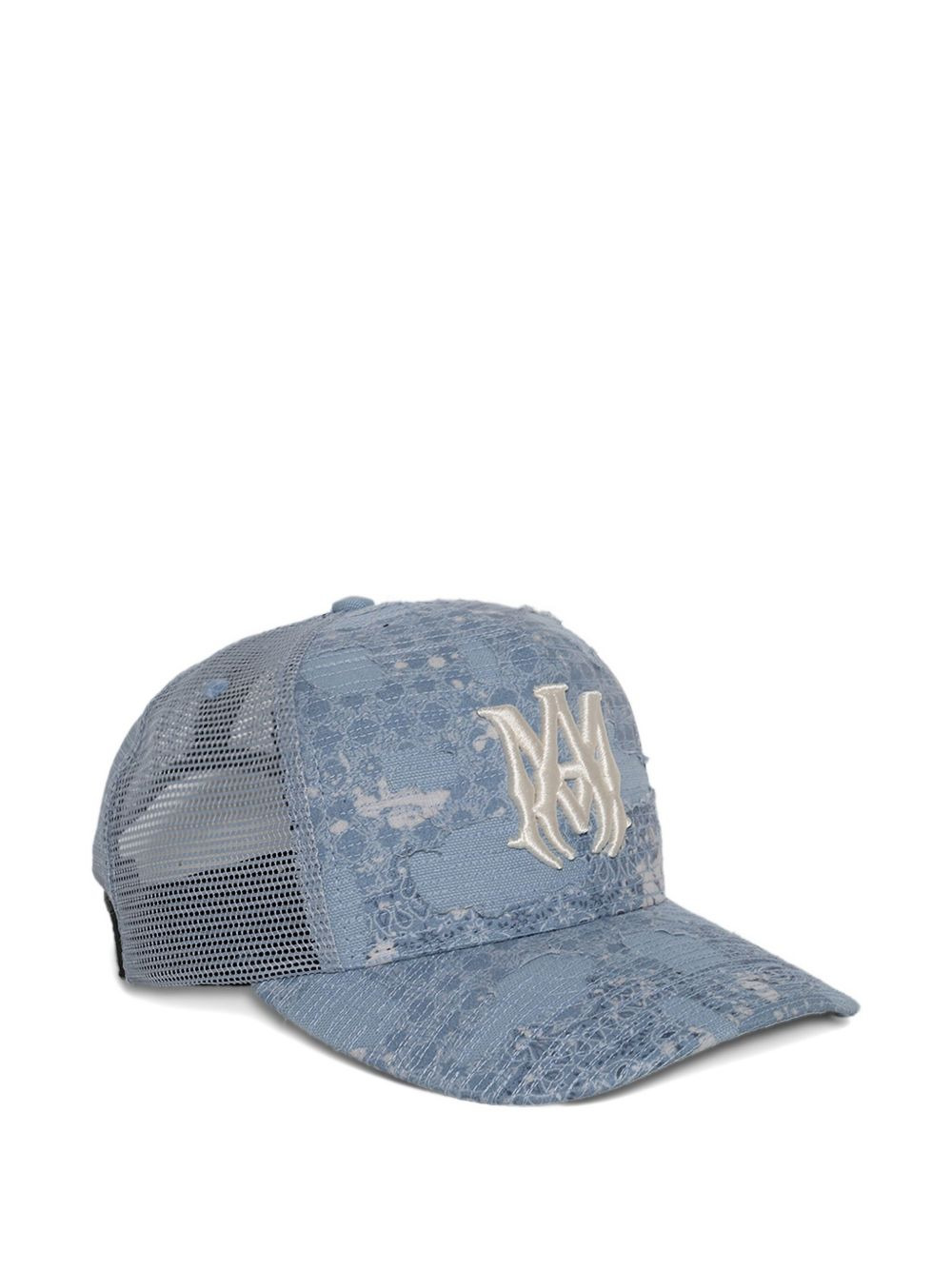 embroidered trucker hat - 2
