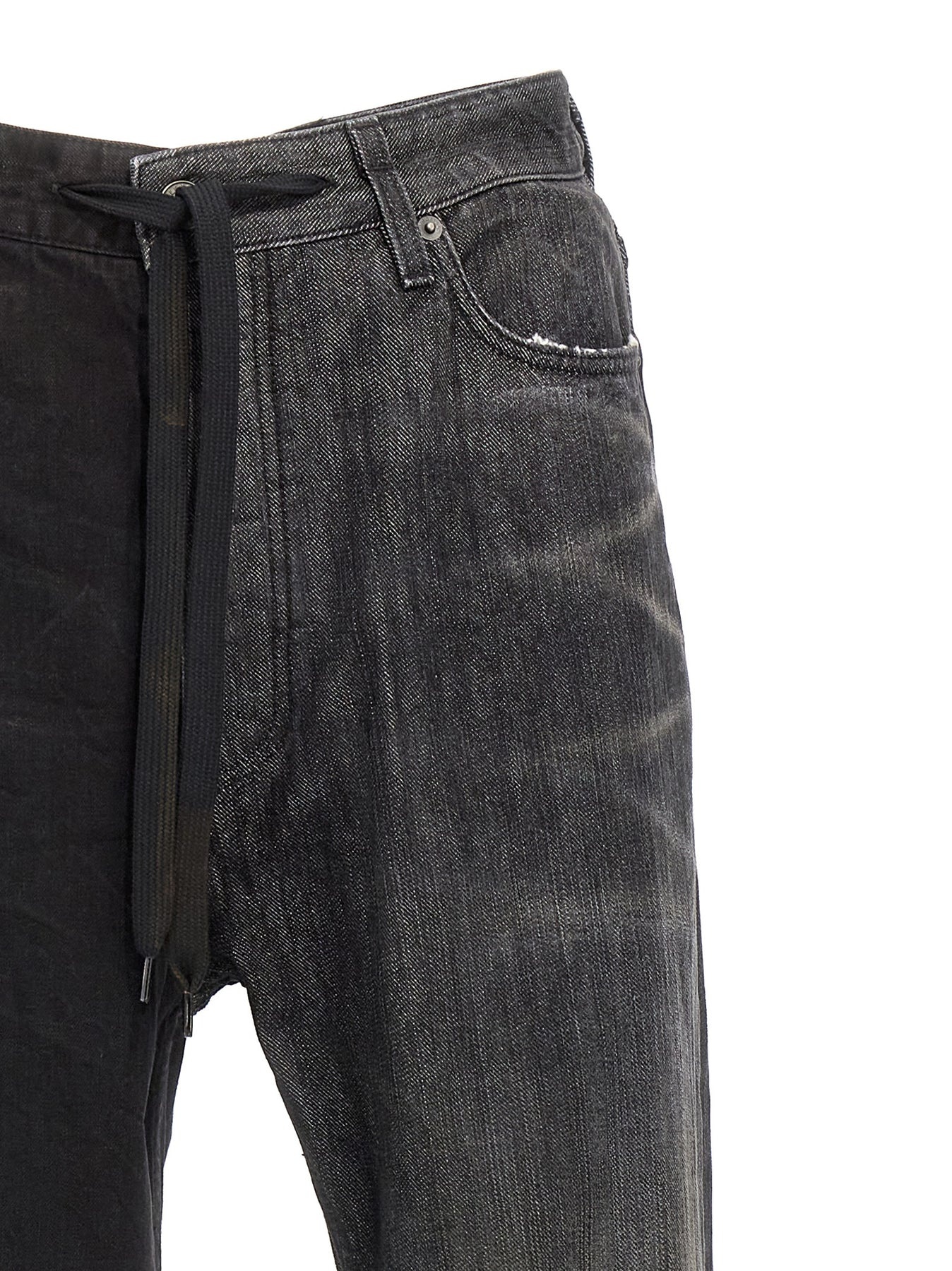 【BALENCIAGA】ブラックフィフティフィフティジーンズ BALENCIAGA Fifty-Fifty Jeans Black | wananluxury | REVERSIBLE