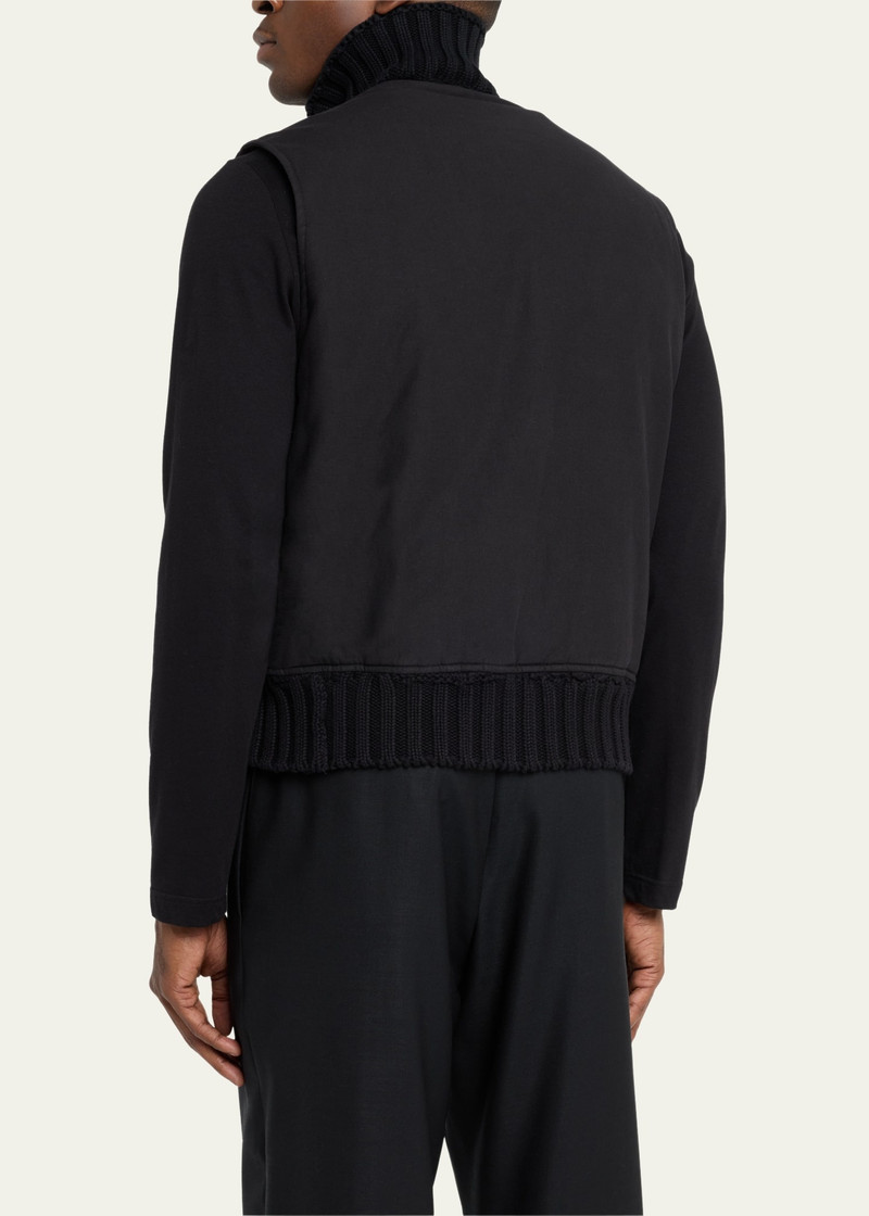 Men's Fisherman Knit Sweater Vest 3