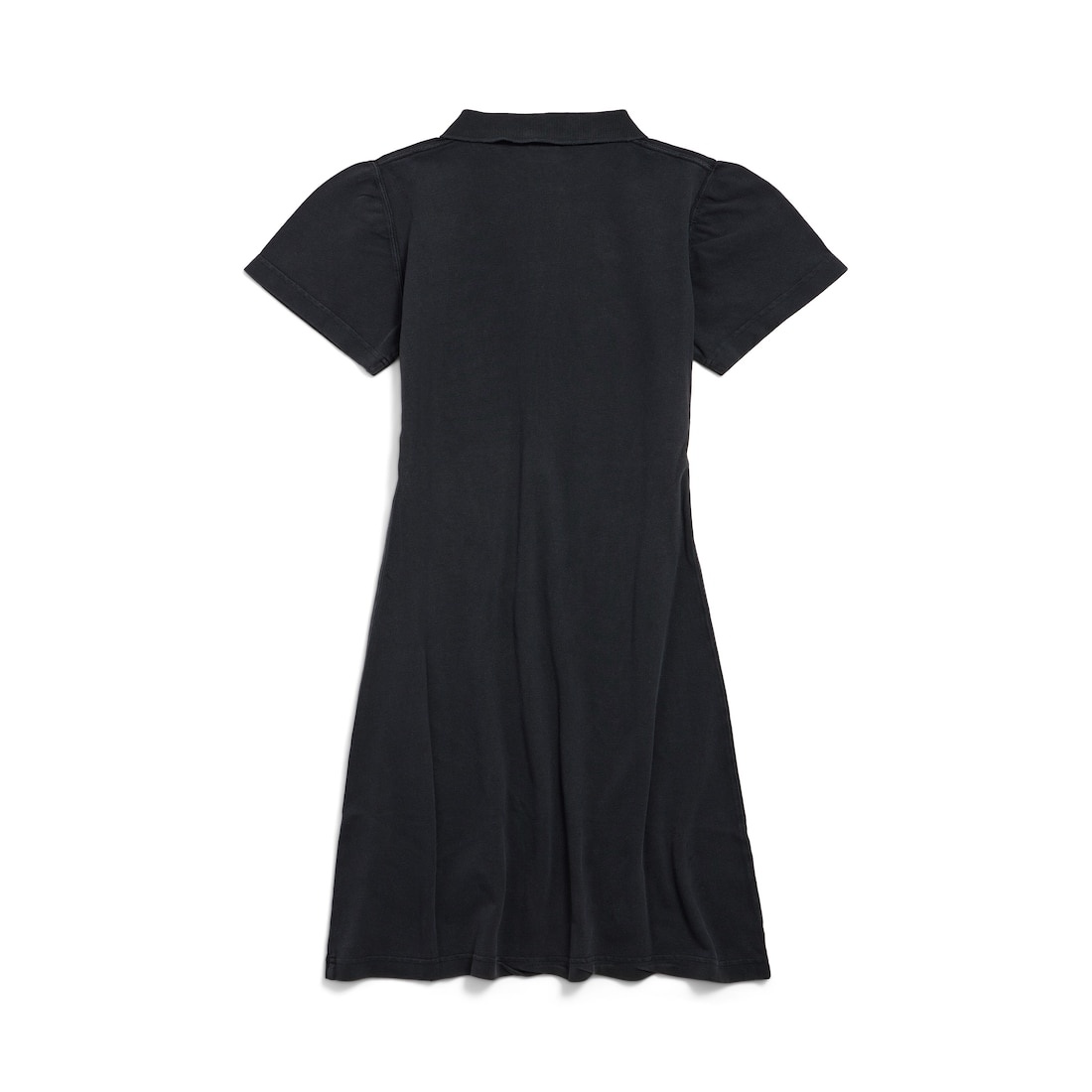 Women's Polo Mini Dress in Black - 2